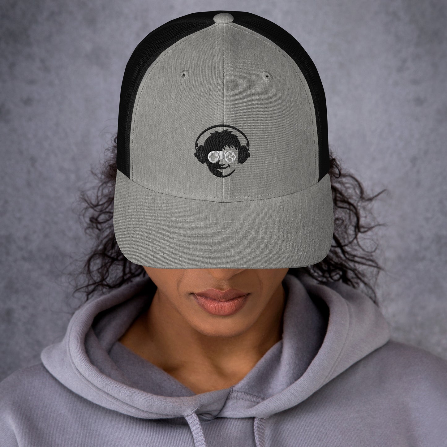 Gamer Cap in Heather / Grey - Perfect for the Gaming Geek