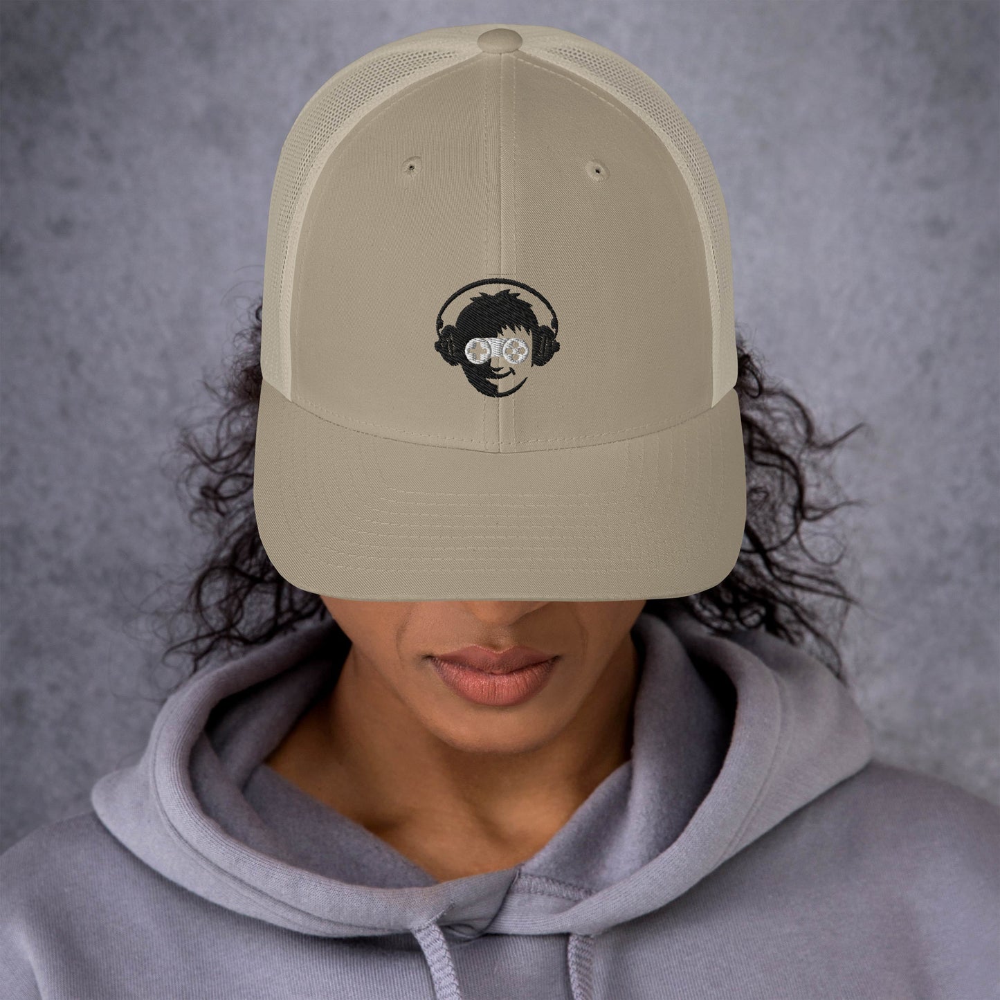 Gamer Cap in Khaki - Perfect for the Gaming Geek