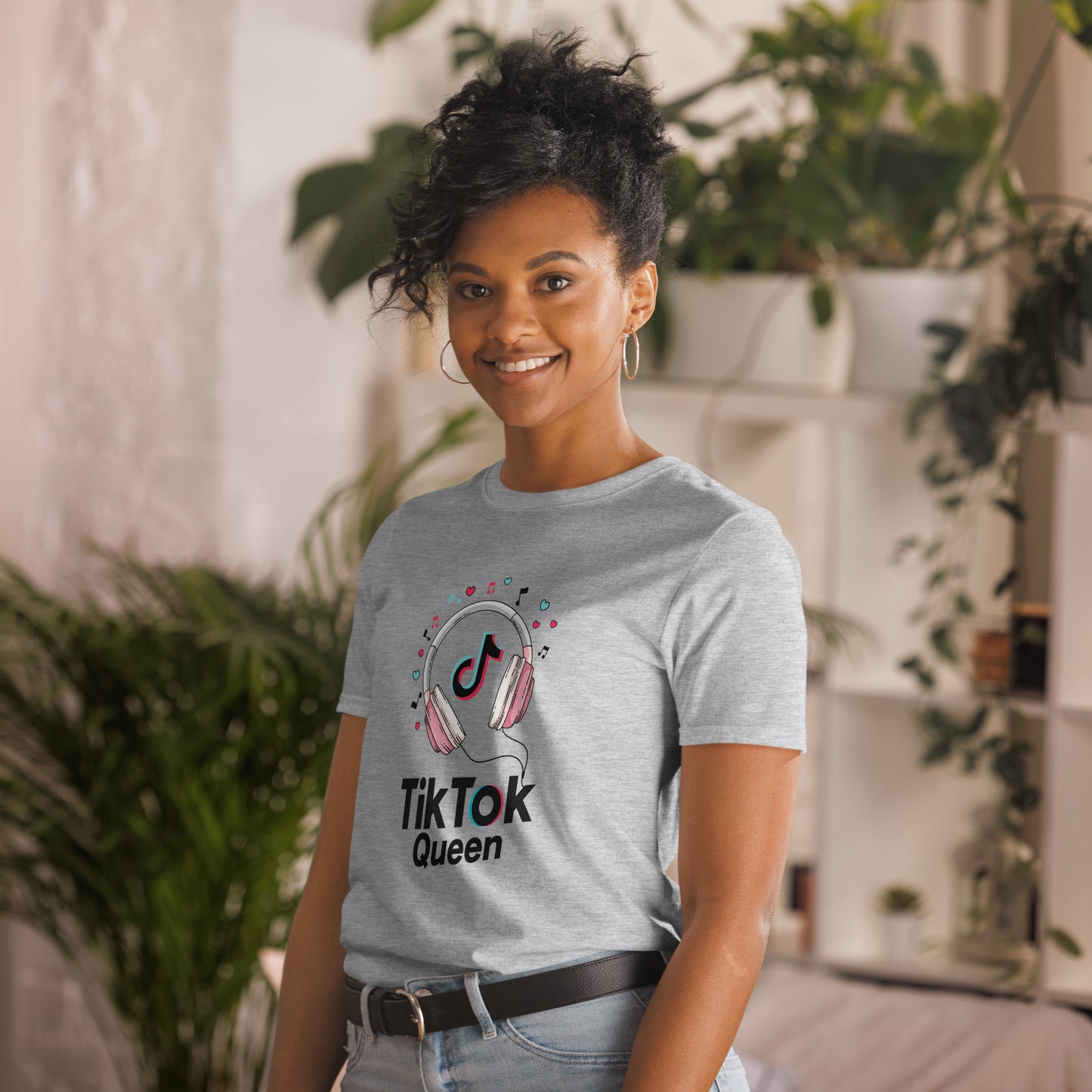 TikTok Queen - Short-Sleeve Unisex T-Shirt