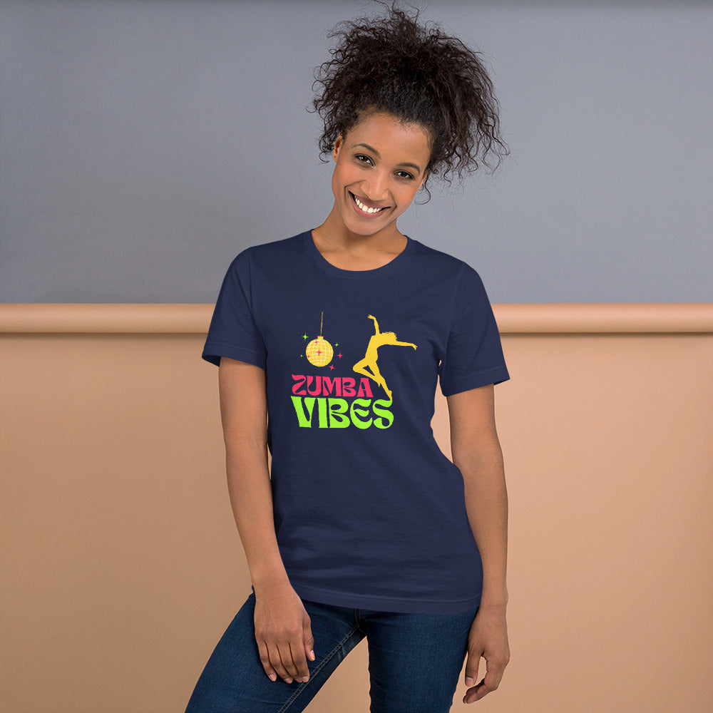 Zumba Vibes unisex T-Shirt, navy