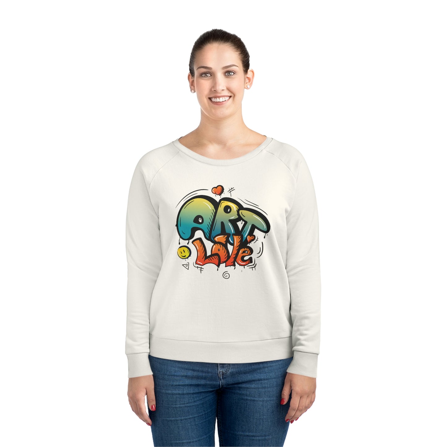 Art Love - Women's Dazzler Relaxed Fit Sweatshirt - HobbyMeFree