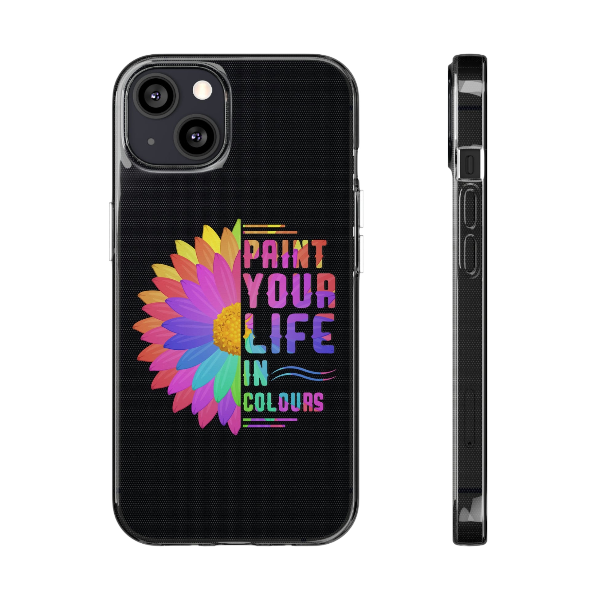 Paint your life in colours - Soft Phone Cases - HobbyMeFree