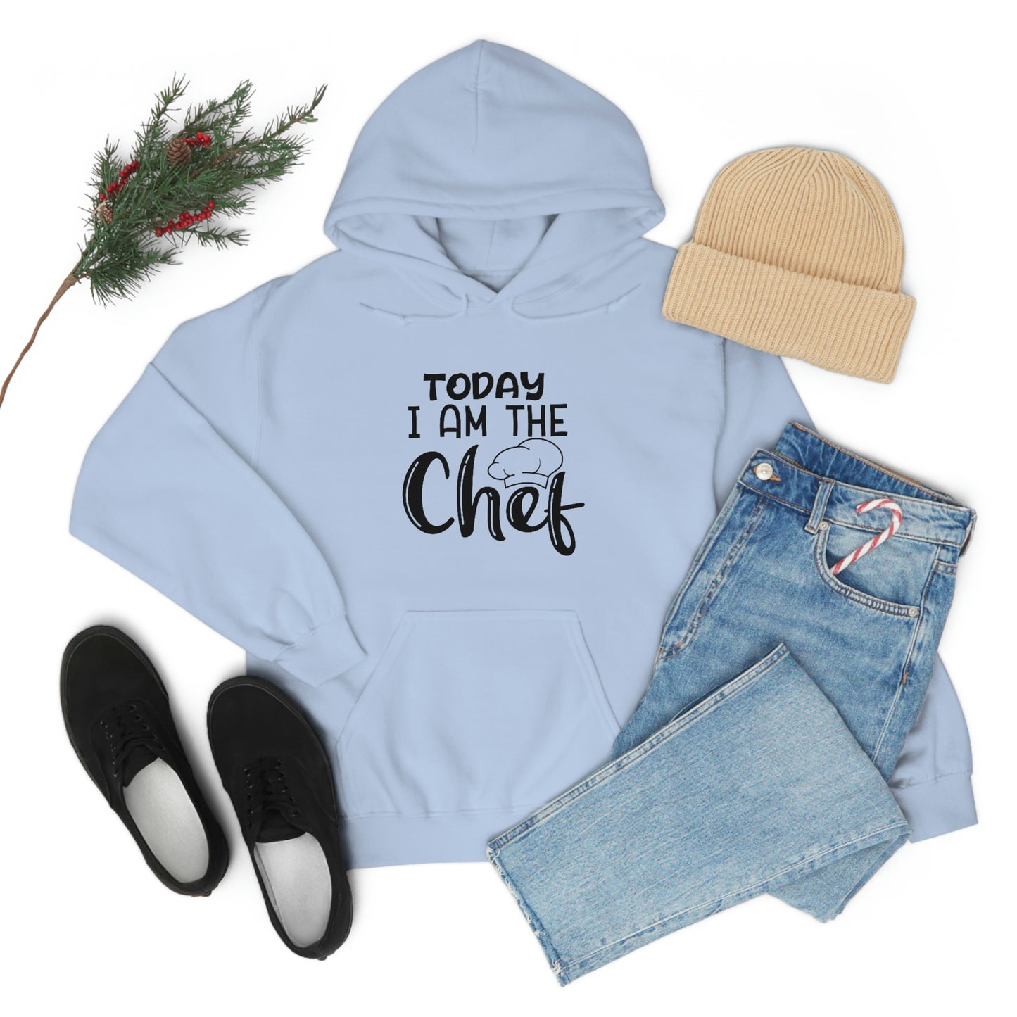 I Am The Chef - Unisex Hooded Sweatshirt - HobbyMeFree