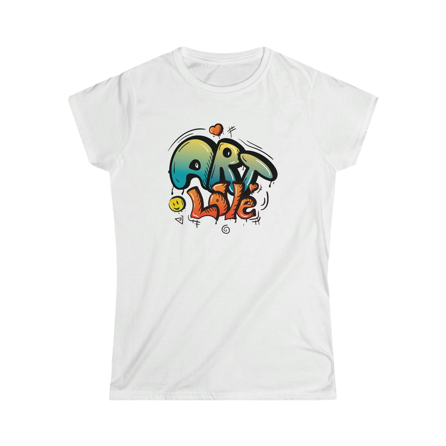 Art Love - Women's Softstyle Tee - HobbyMeFree