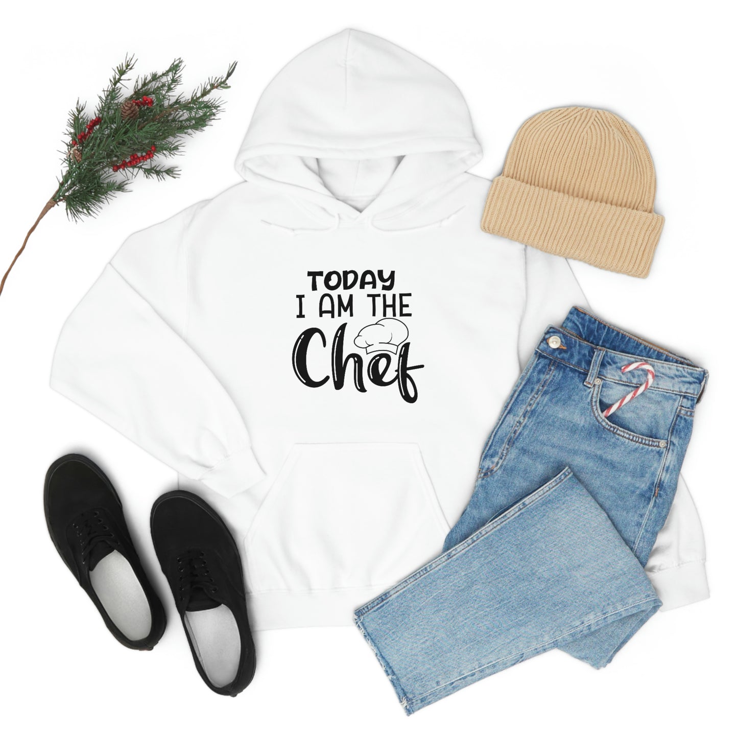 I Am The Chef - Unisex Hooded Sweatshirt - HobbyMeFree