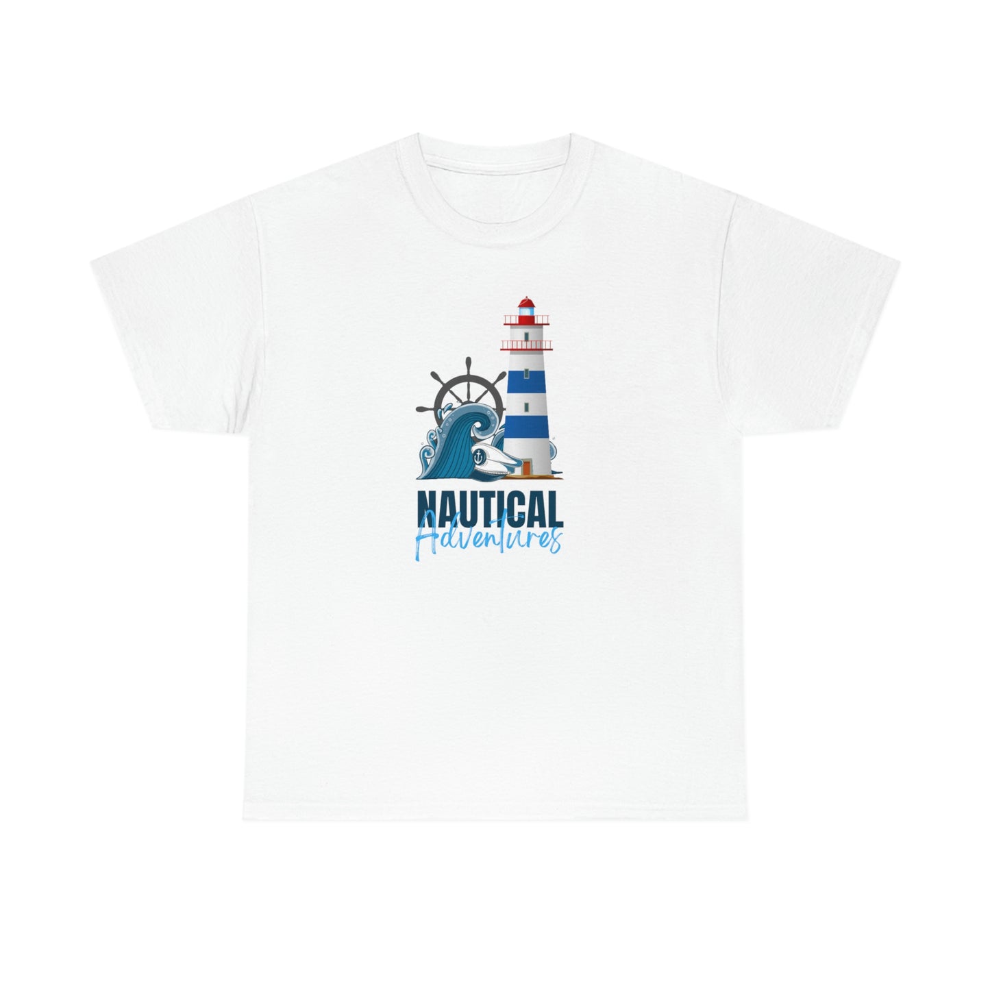 Nautical adventures - Unisex Heavy Cotton Tee - HobbyMeFree