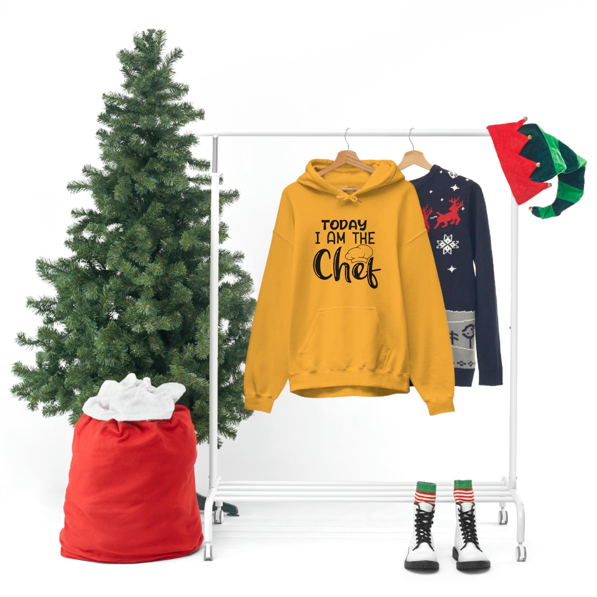 I Am The Chef - Unisex Hooded Sweatshirt - HobbyMeFree