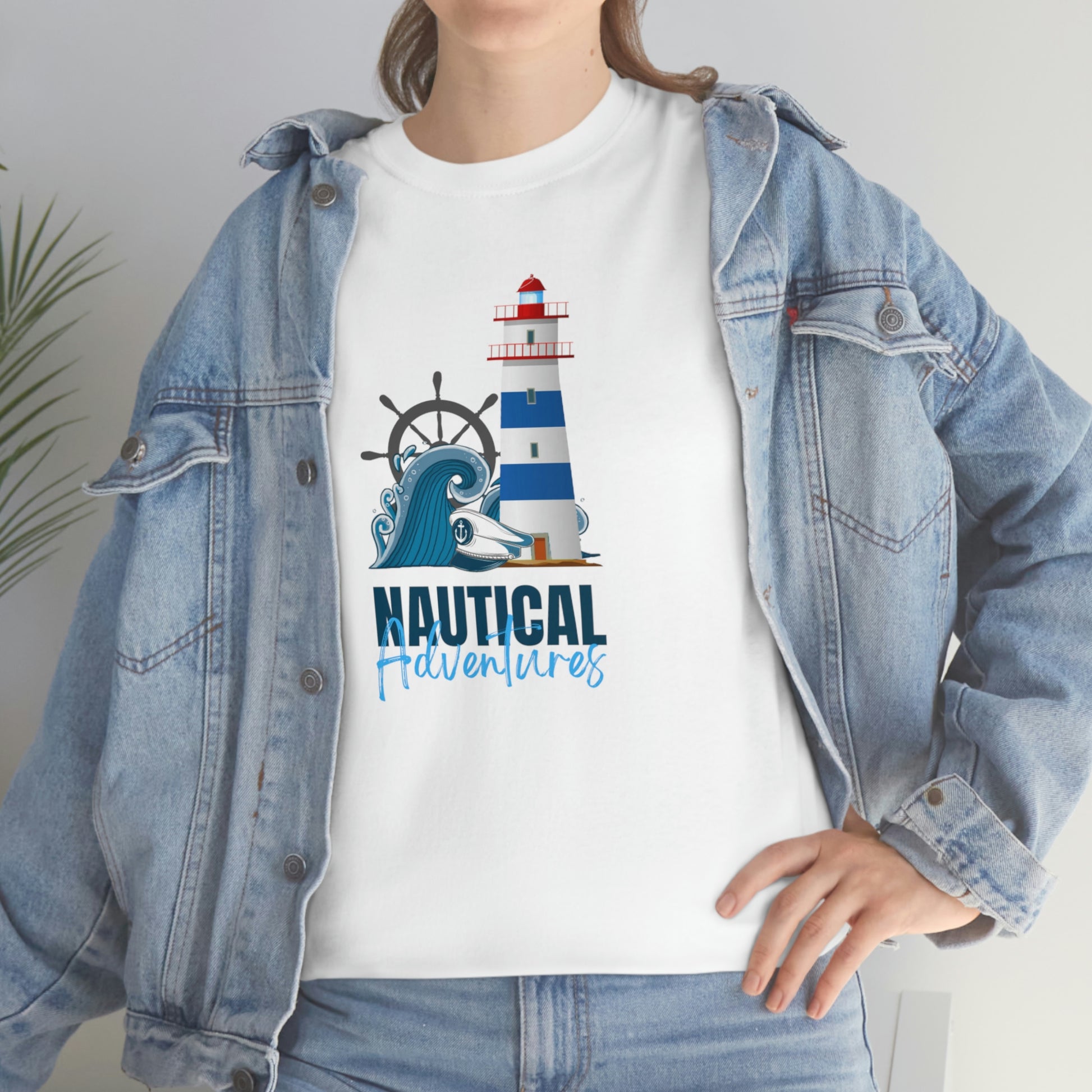 Nautical adventures - Unisex Heavy Cotton Tee - HobbyMeFree