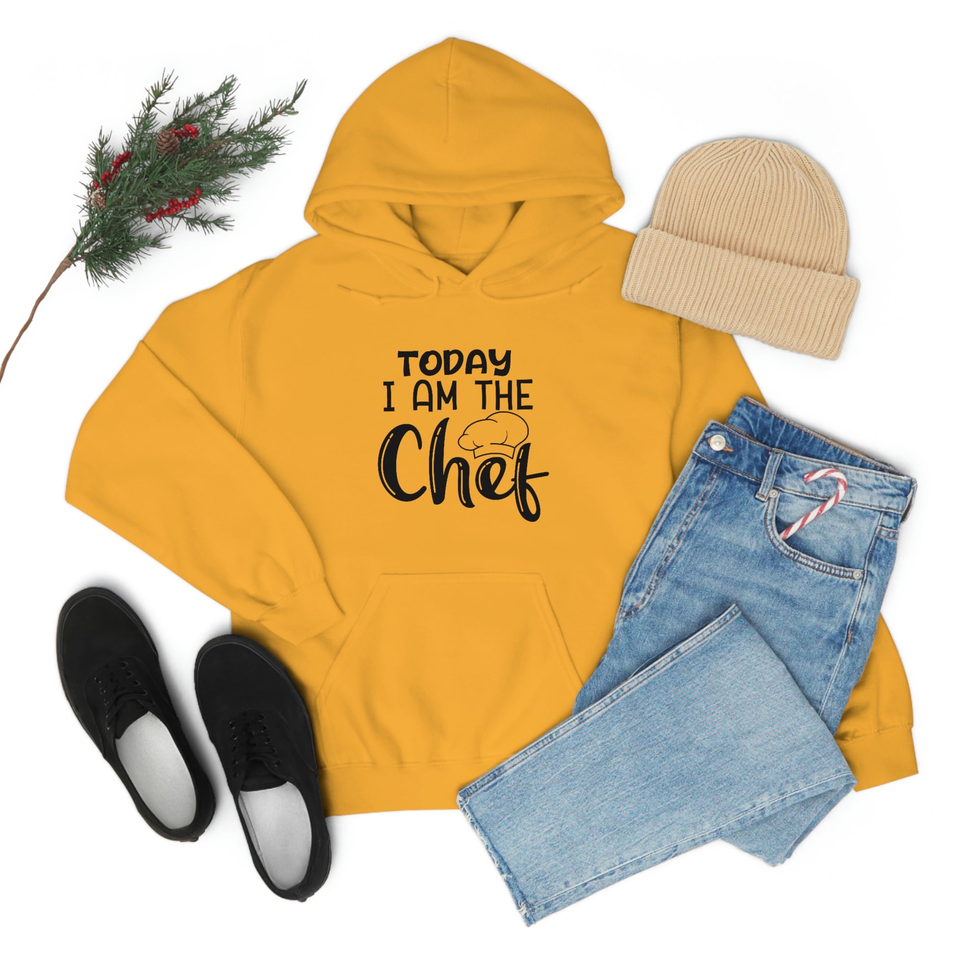 I Am The Chef - Unisex Hooded Sweatshirt - HobbyMeFree