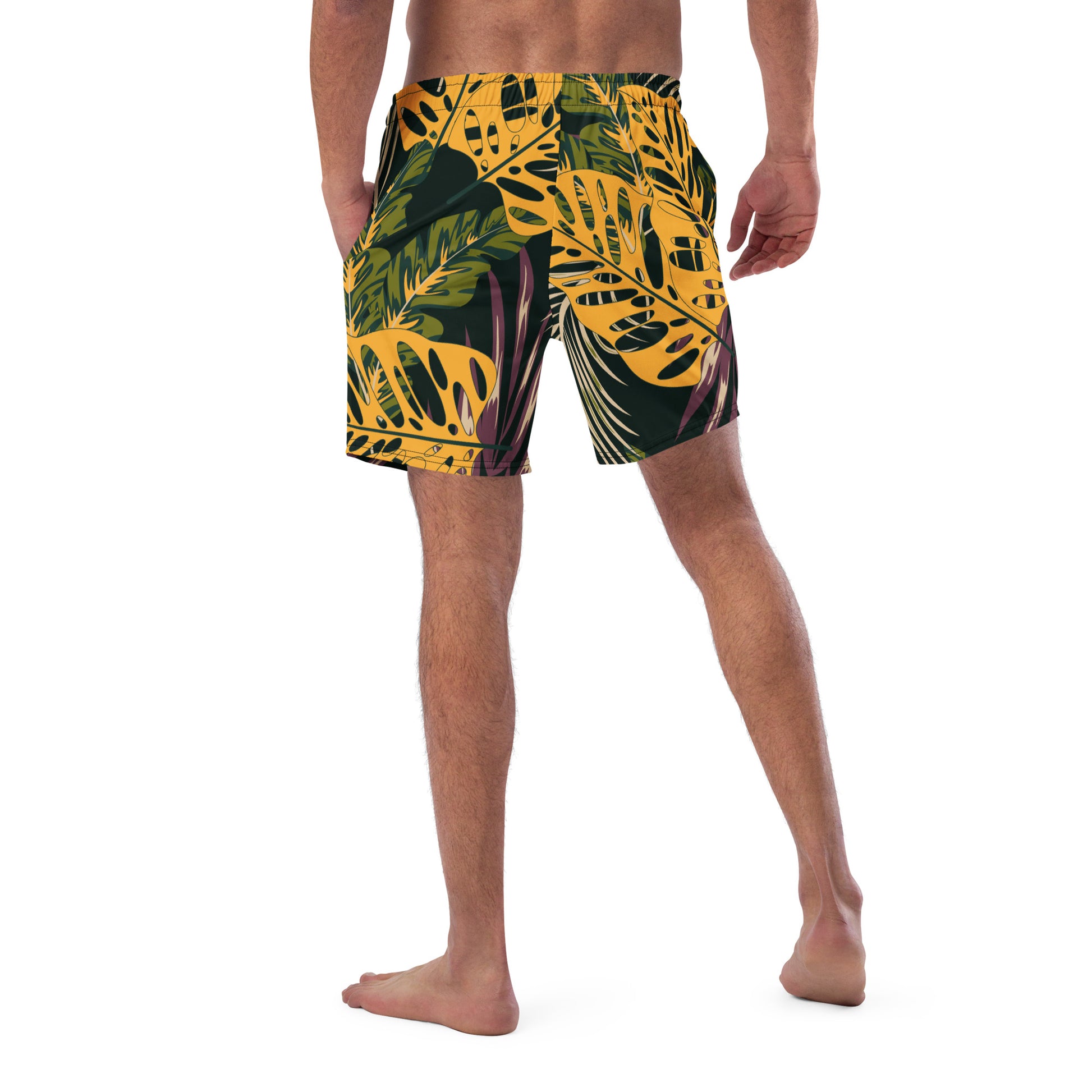 Summer Leaves - Men's swim trunks - HobbyMeFree