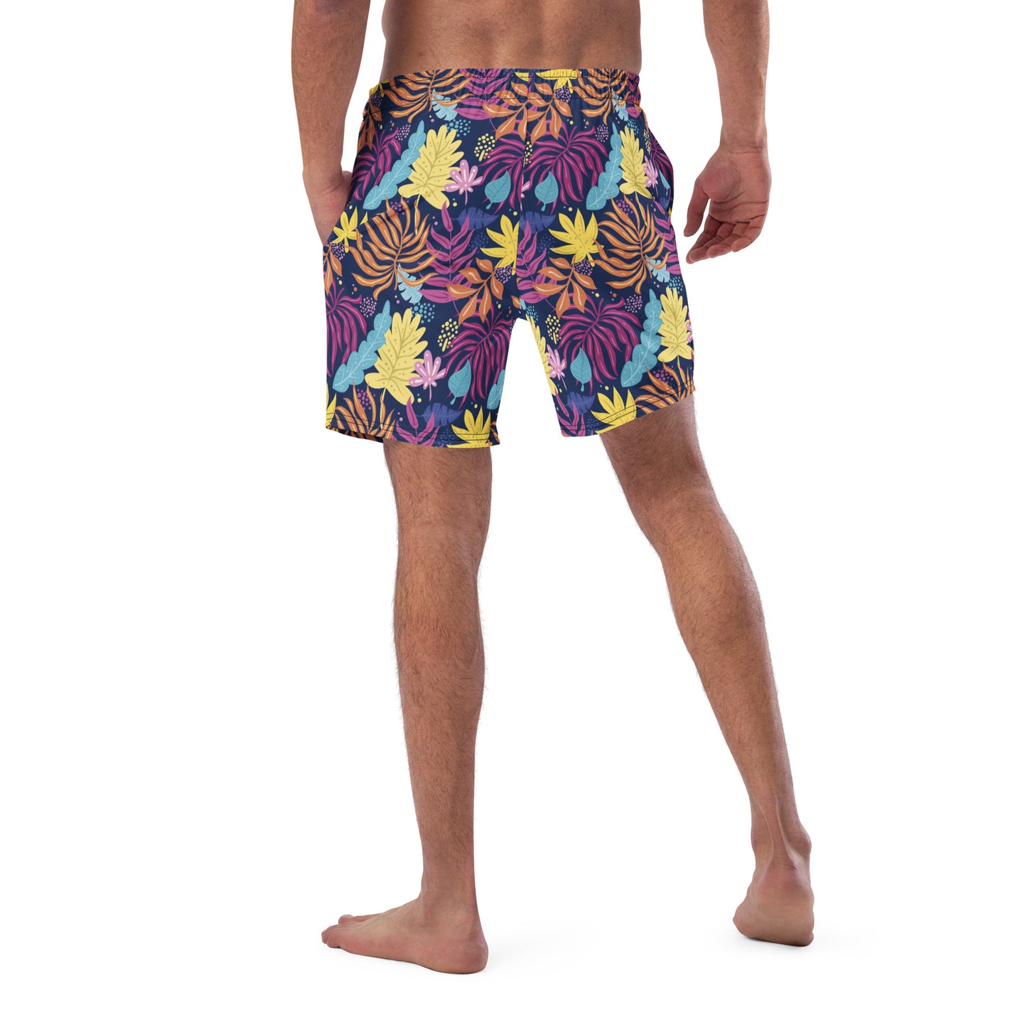 Summer Leaves - Men's swim trunks - HobbyMeFree