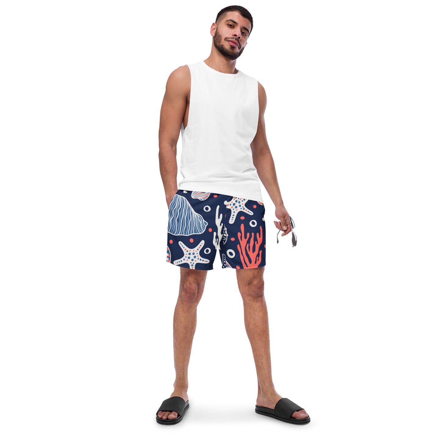 Sea Love - Men's swim trunks - HobbyMeFree