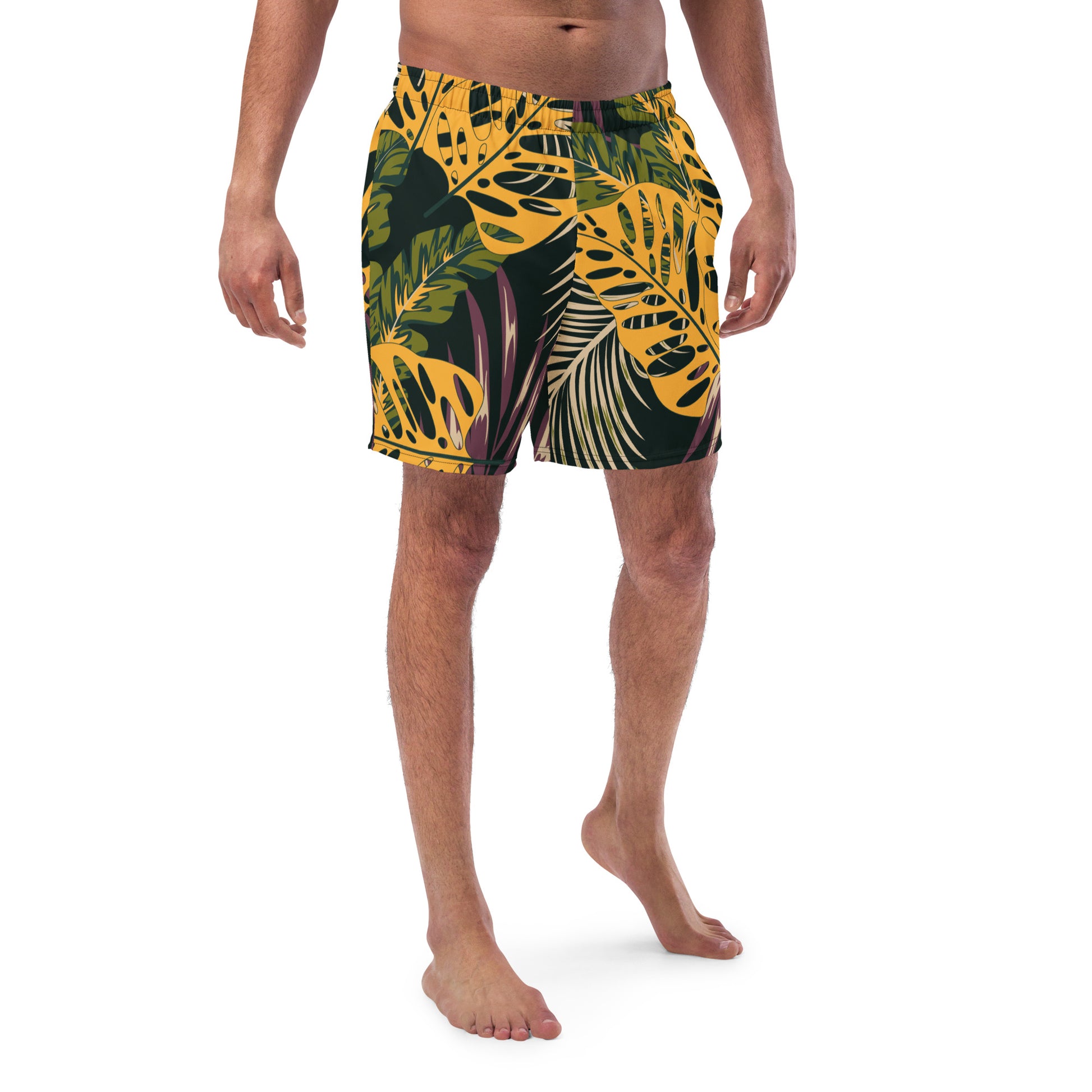 Summer Leaves - Men's swim trunks - HobbyMeFree