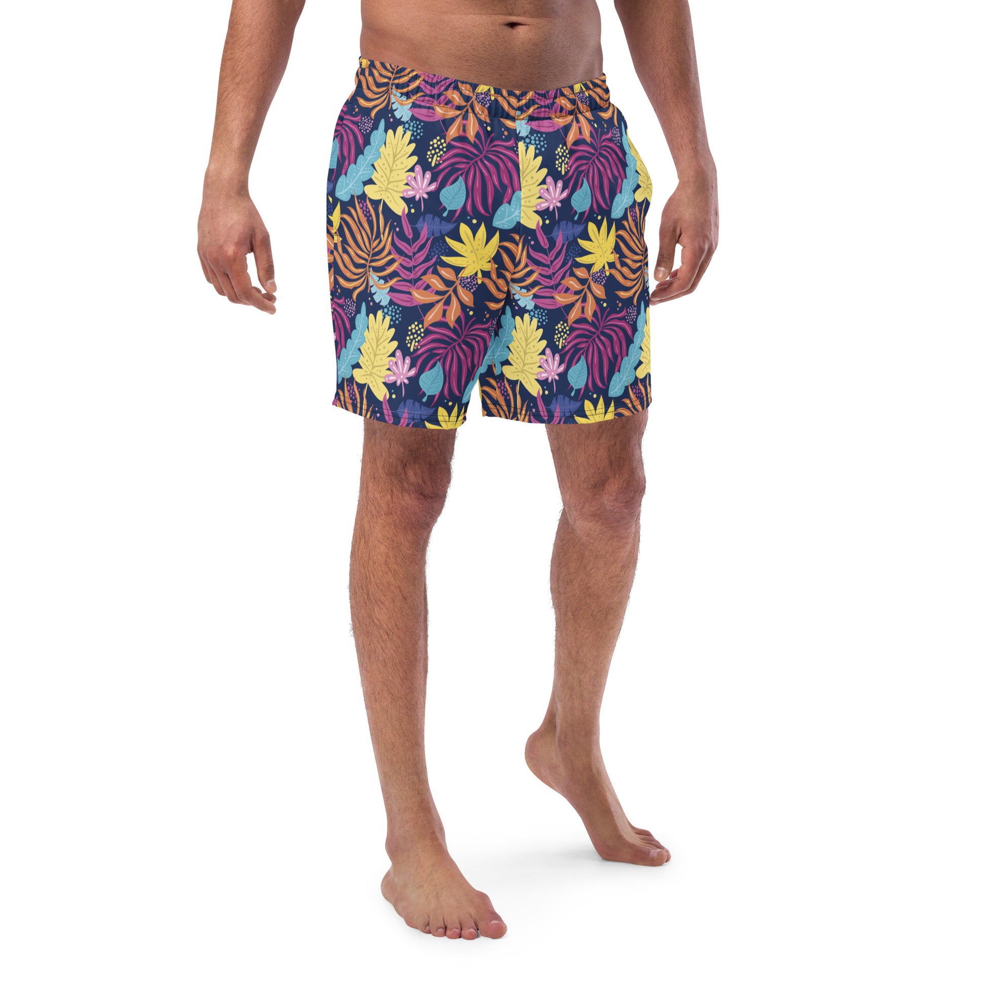 Summer Leaves - Men's swim trunks - HobbyMeFree