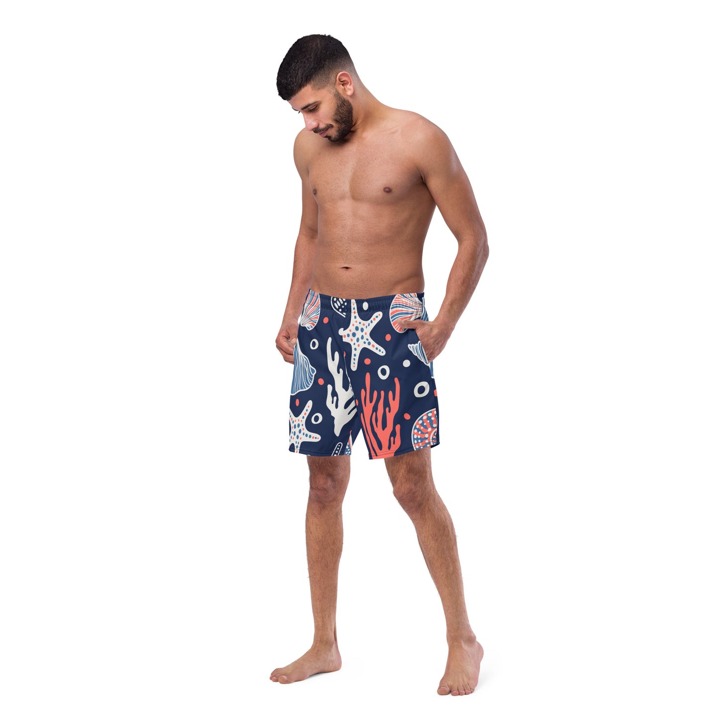 Sea Love - Men's swim trunks - HobbyMeFree