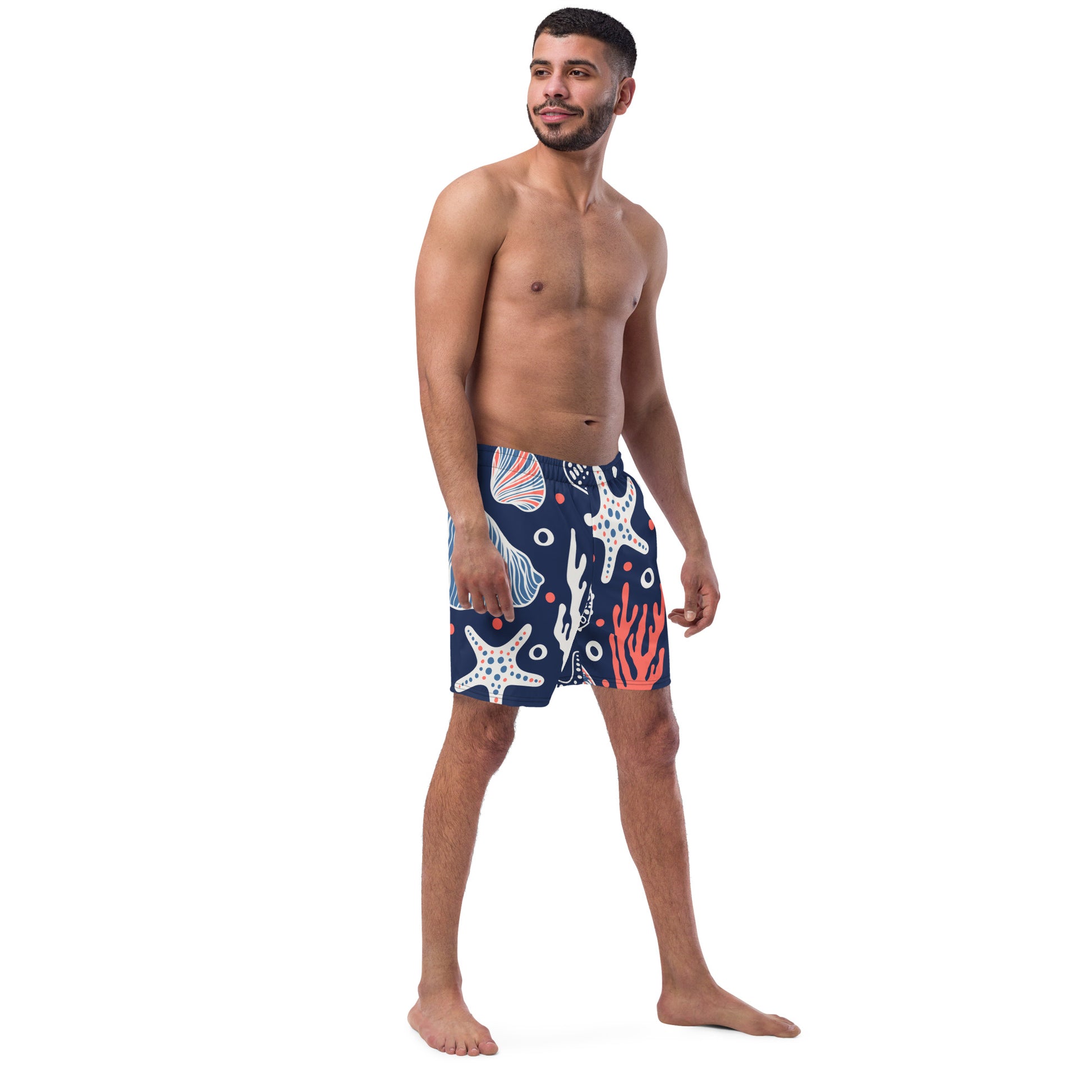 Sea Love - Men's swim trunks - HobbyMeFree