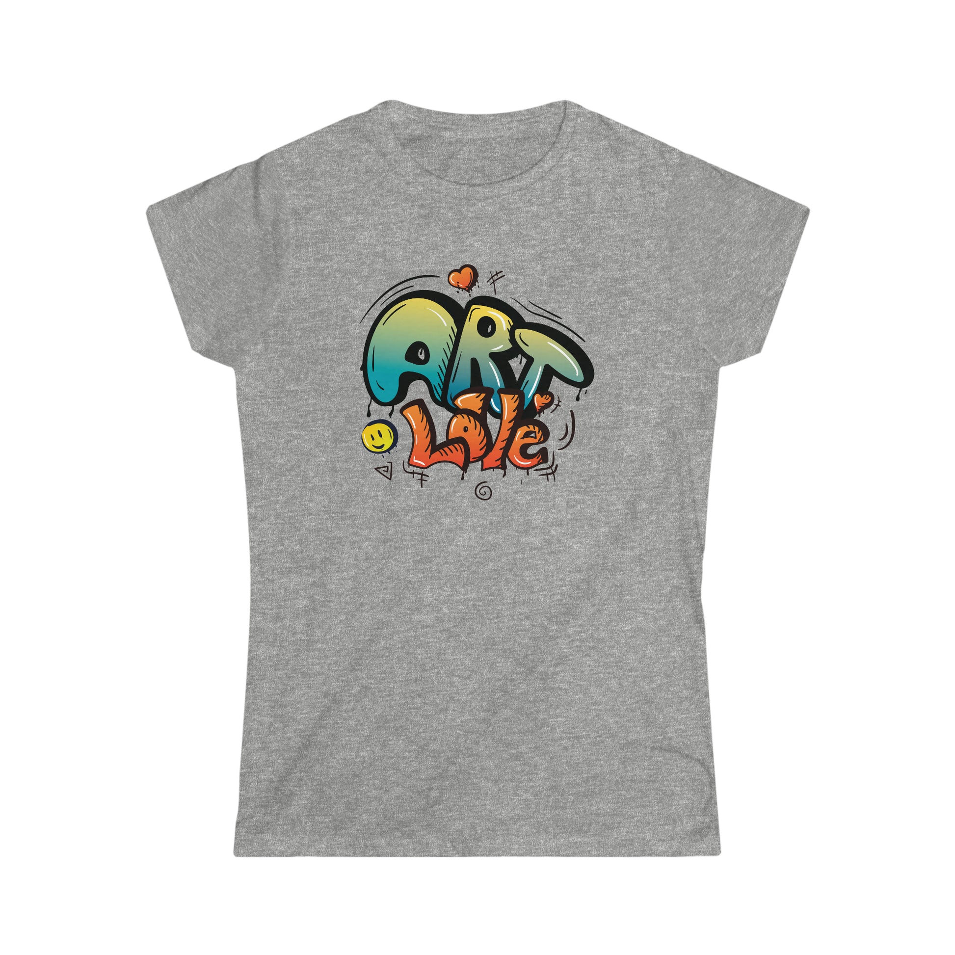 Art Love - Women's Softstyle Tee - HobbyMeFree