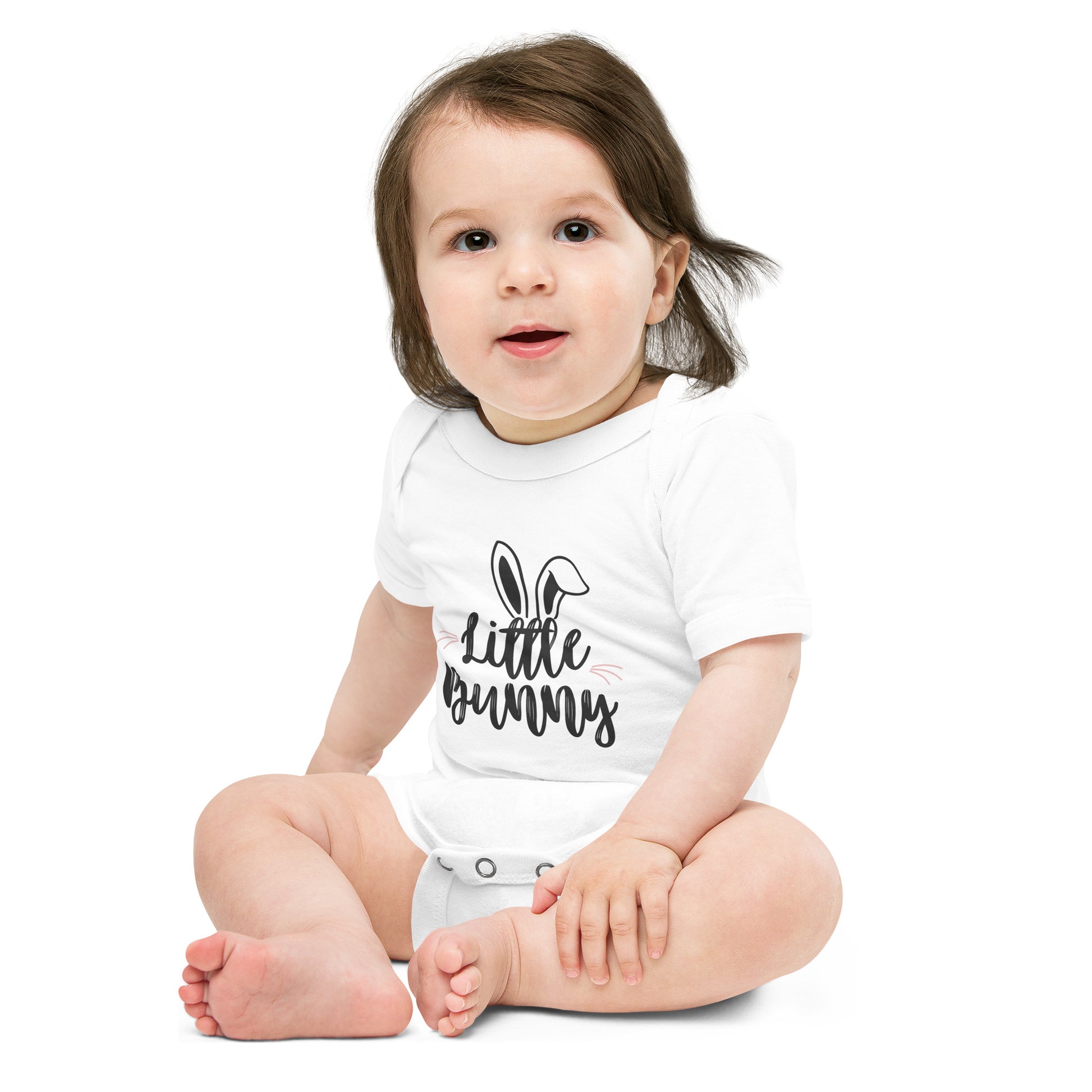 Little Bunny - Baby short sleeve one piece - HobbyMeFree