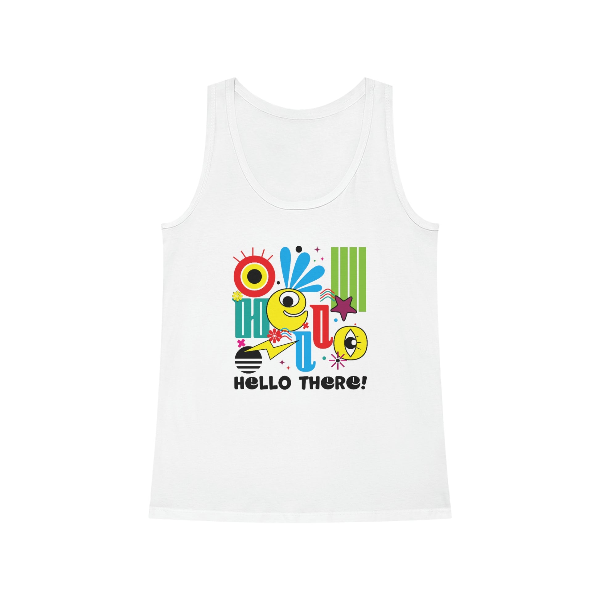 Hello There - Colorful Women's Dreamer Tank Top - HobbyMeFree