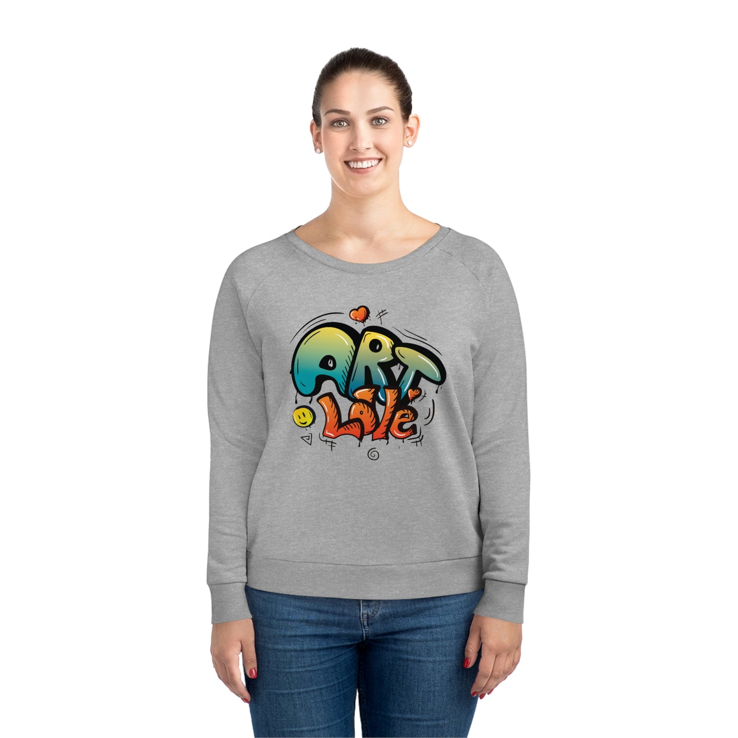 Art Love - Women's Dazzler Relaxed Fit Sweatshirt - HobbyMeFree