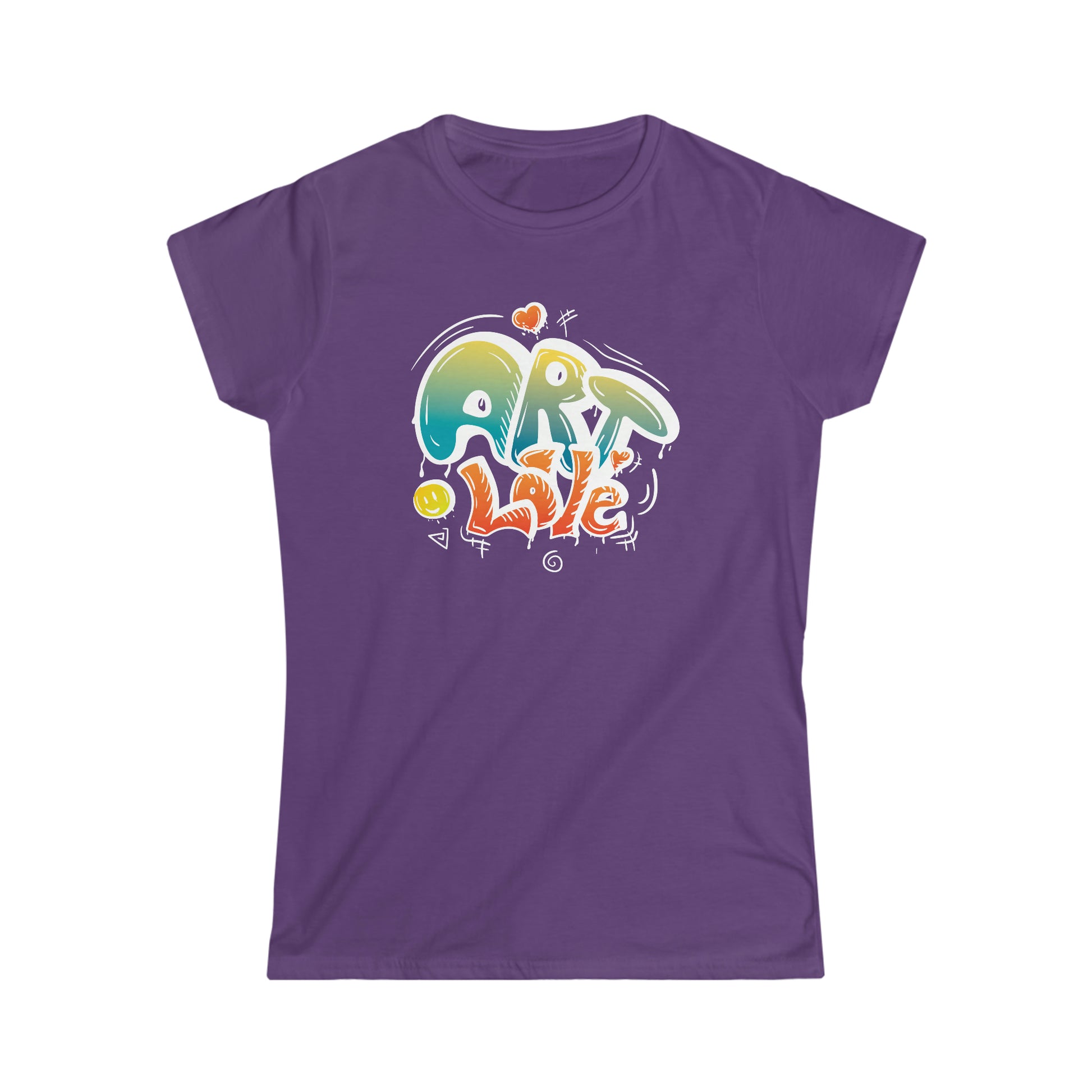 Art Love - Women's Softstyle Tee - HobbyMeFree