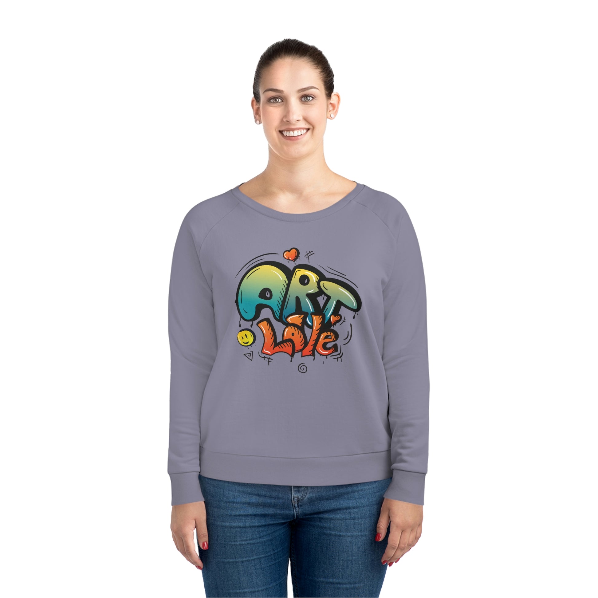 Art Love - Women's Dazzler Relaxed Fit Sweatshirt - HobbyMeFree