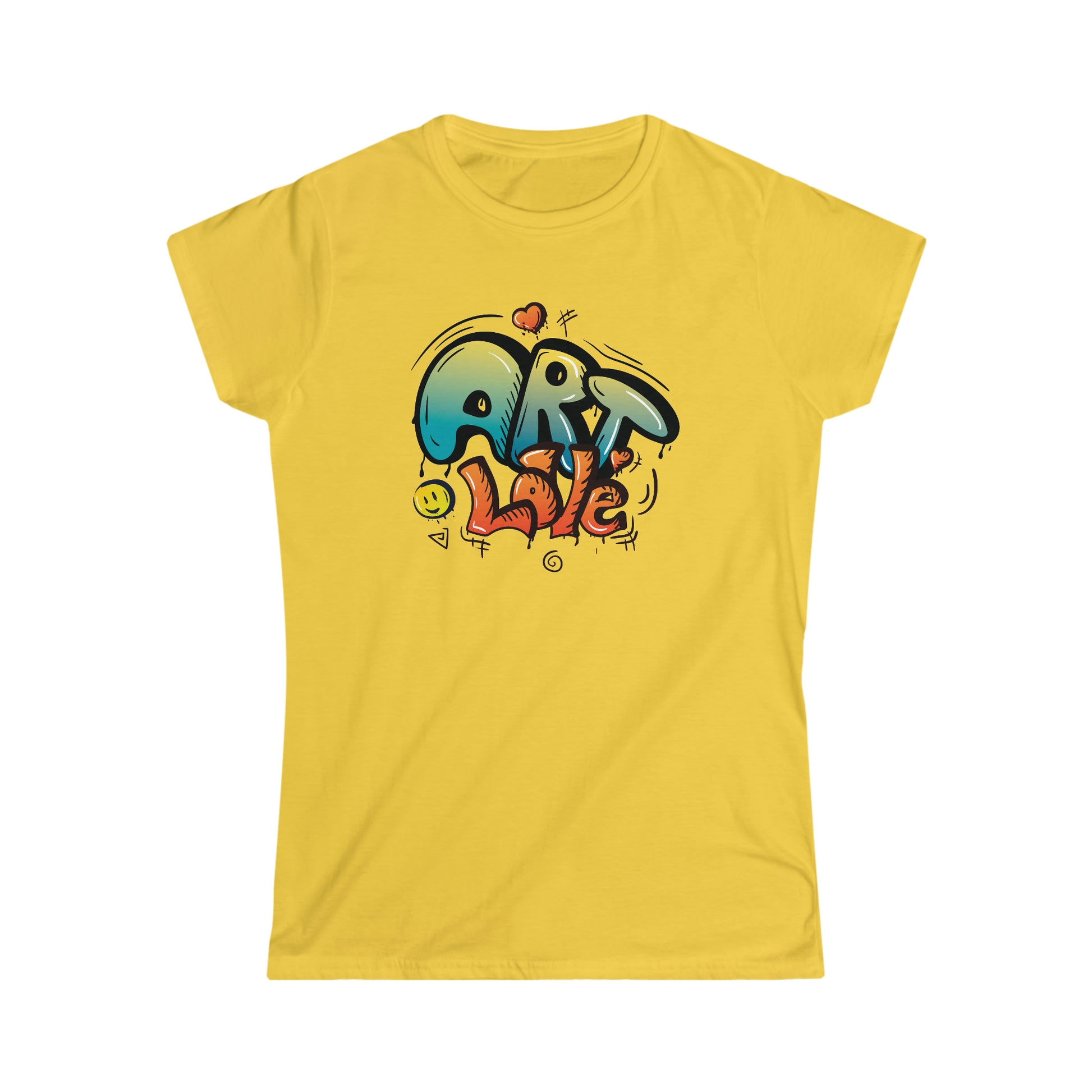 Art Love - Women's Softstyle Tee - HobbyMeFree