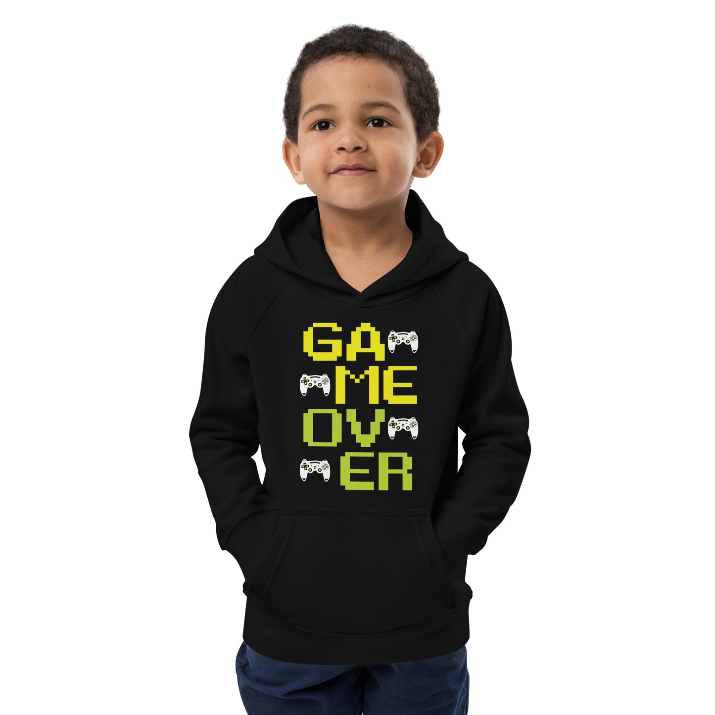 Game Over - Kids eco hoodie - HobbyMeFree