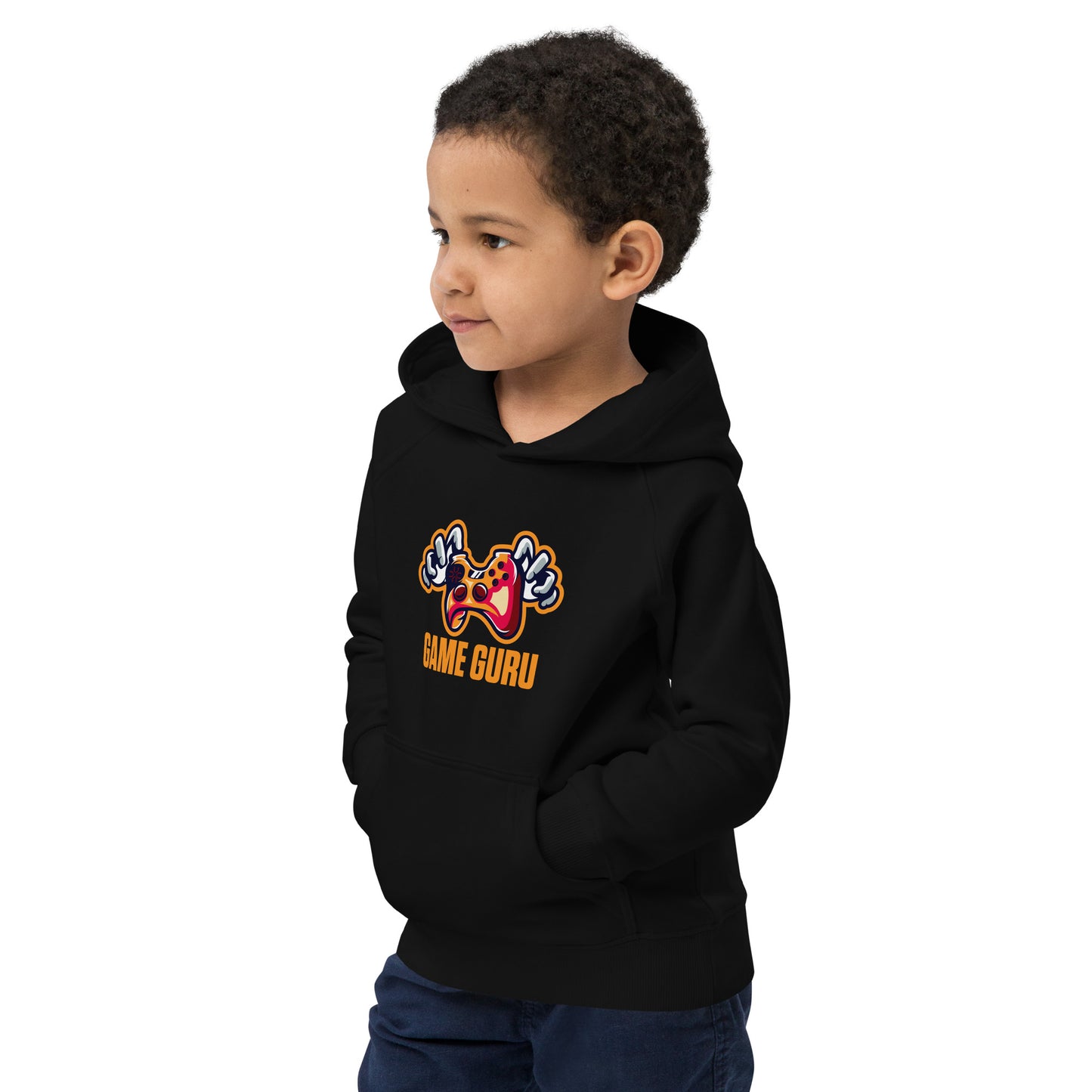 Game Guru - Kids eco hoodie - HobbyMeFree