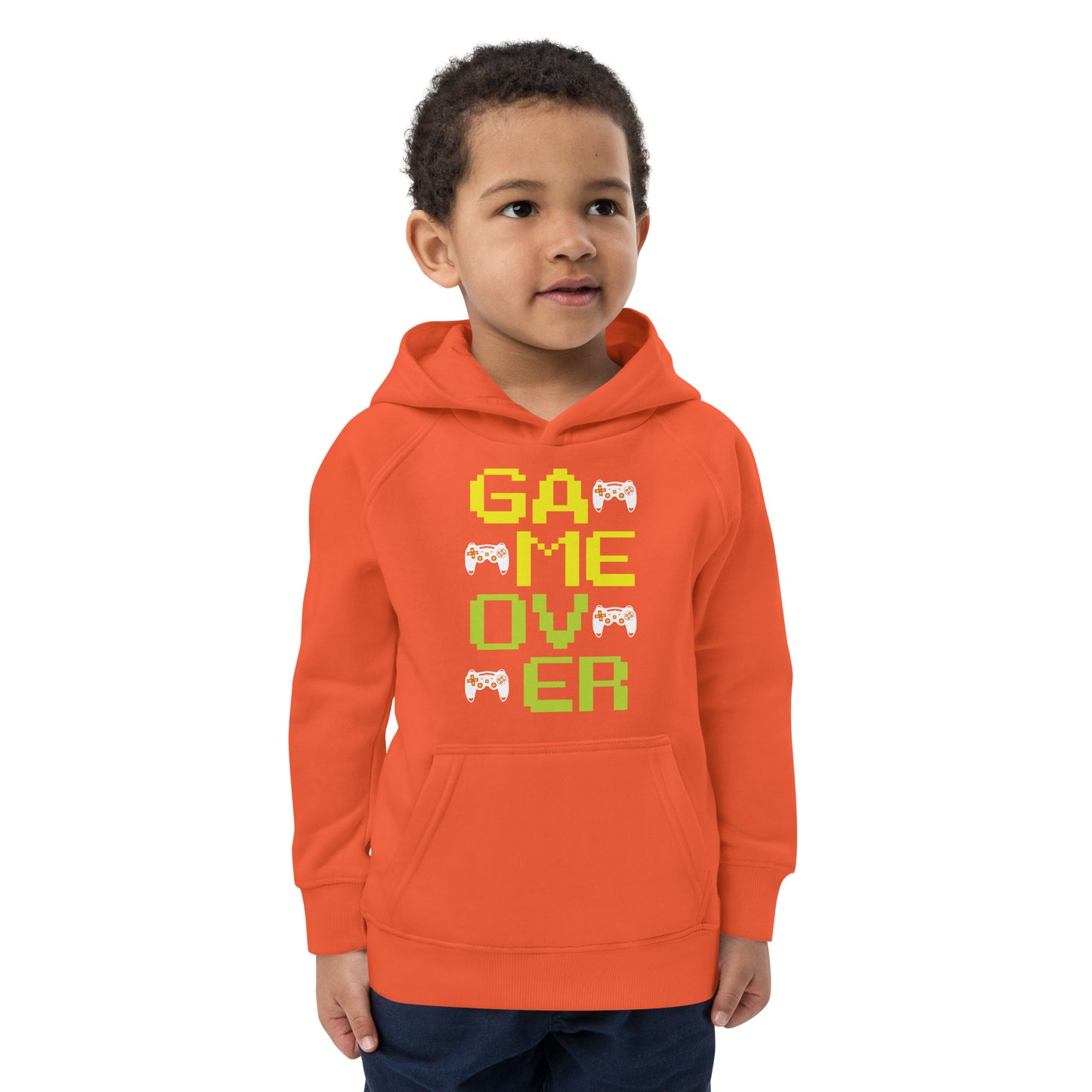 Game Over - Kids eco hoodie - HobbyMeFree