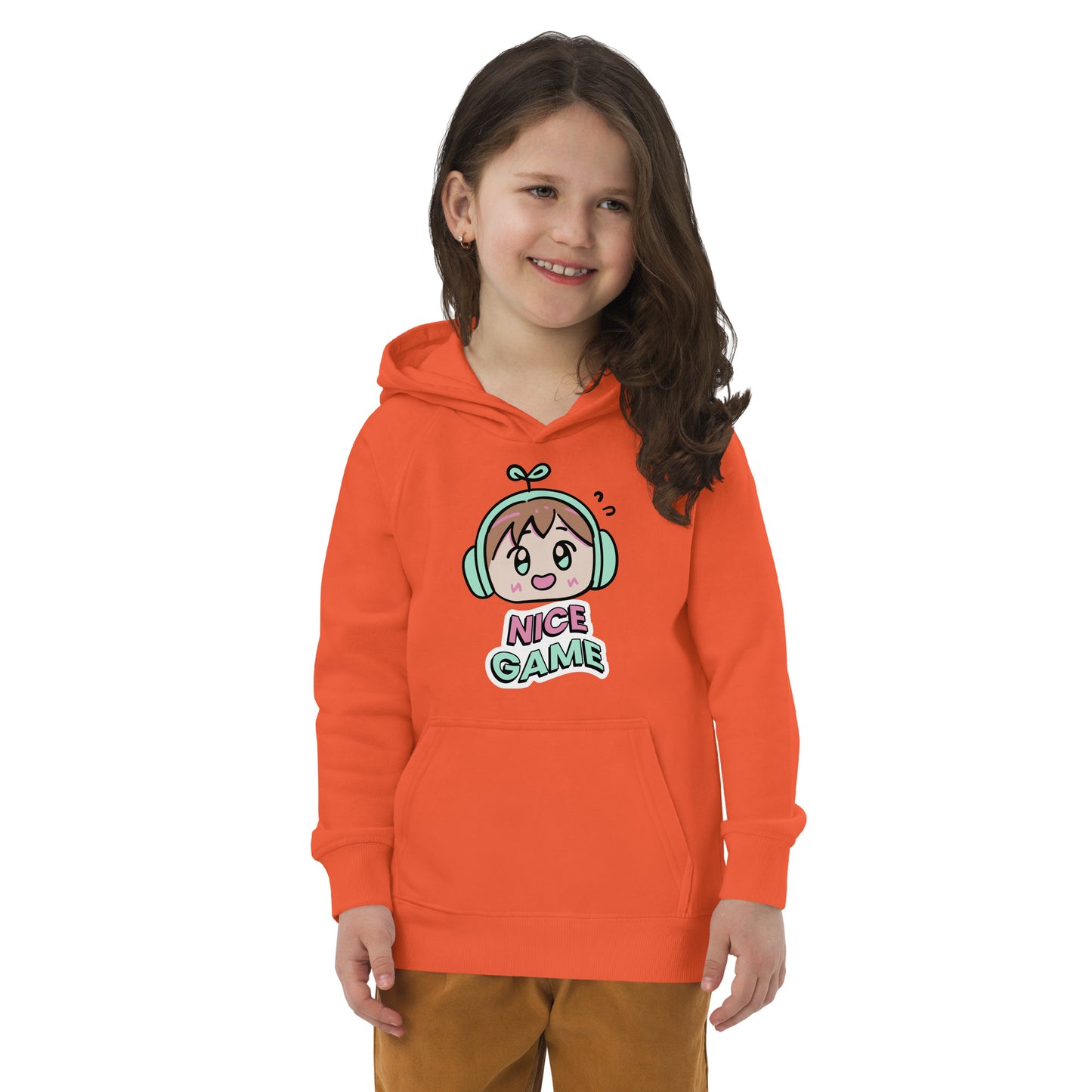 Nice Game - Kids eco hoodie - HobbyMeFree