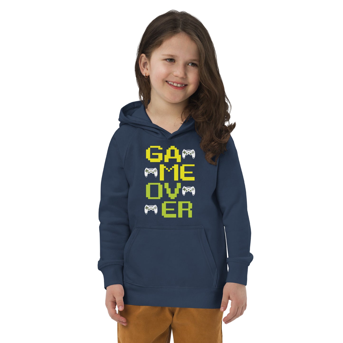 Game Over - Kids eco hoodie - HobbyMeFree