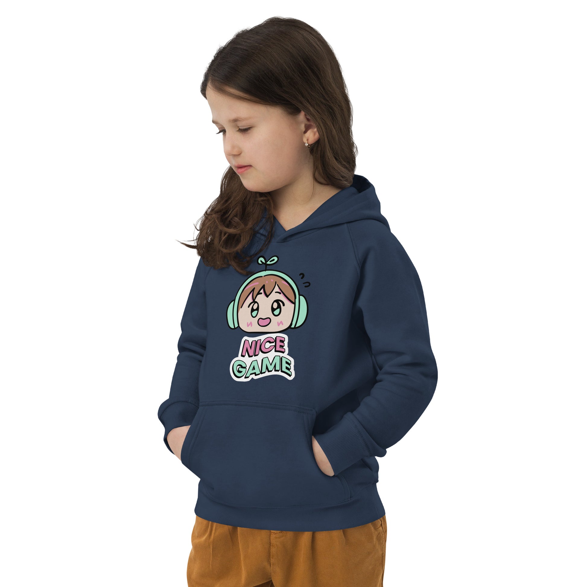 Nice Game - Kids eco hoodie - HobbyMeFree