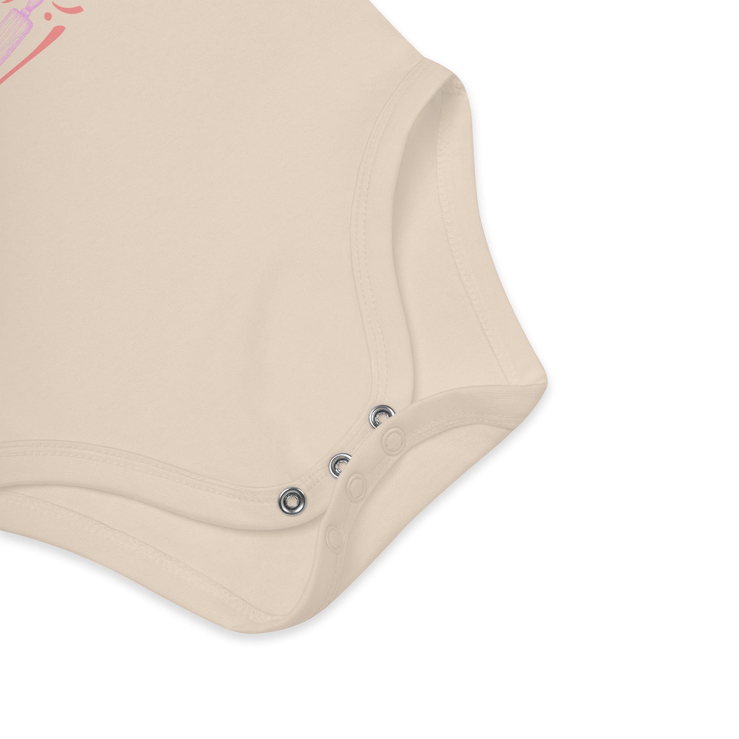 Baked with love - Organic cotton baby bodysuit - HobbyMeFree