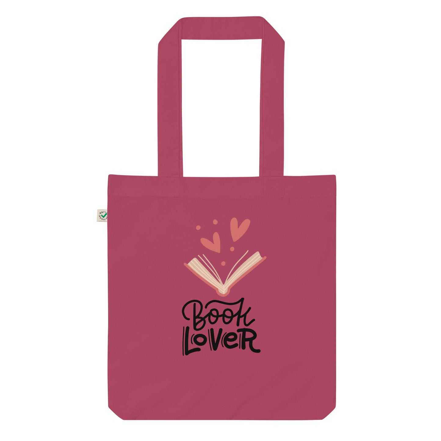 Book Lover - Organic fashion tote bag - HobbyMeFree