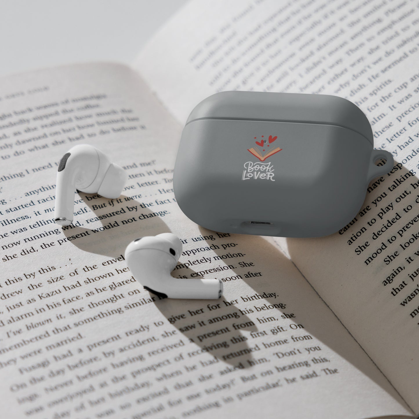 Book lover - Rubber Case for AirPods® - HobbyMeFree