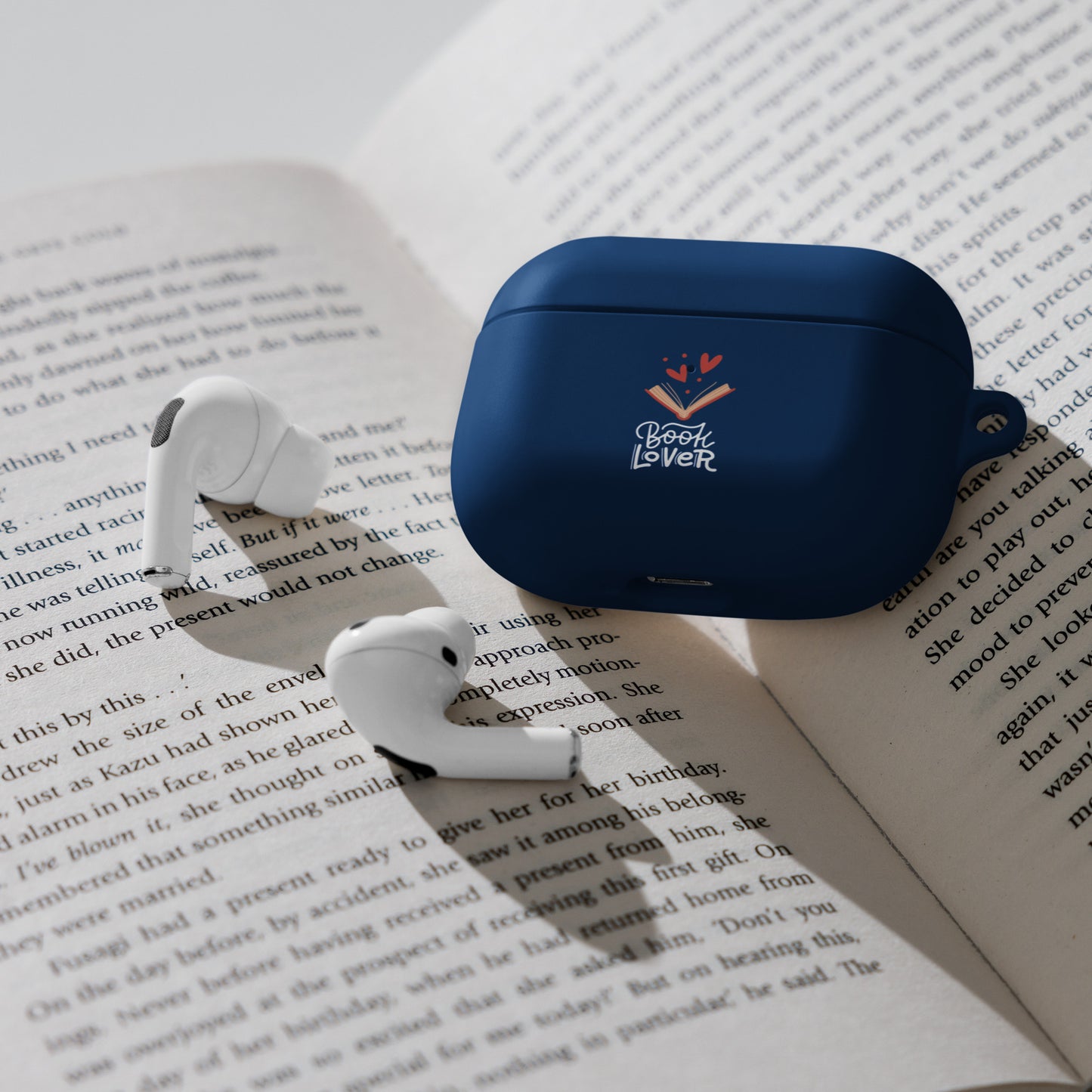 Book lover - Rubber Case for AirPods® - HobbyMeFree