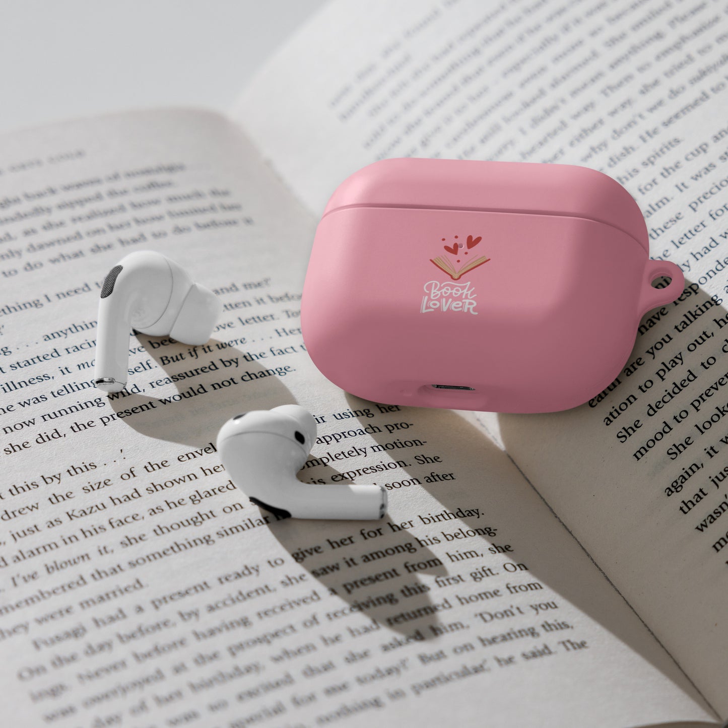 Book lover - Rubber Case for AirPods® - HobbyMeFree