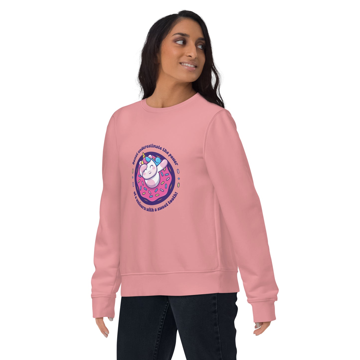 Donut Unicorn - Unisex eco sweatshirt - HobbyMeFree