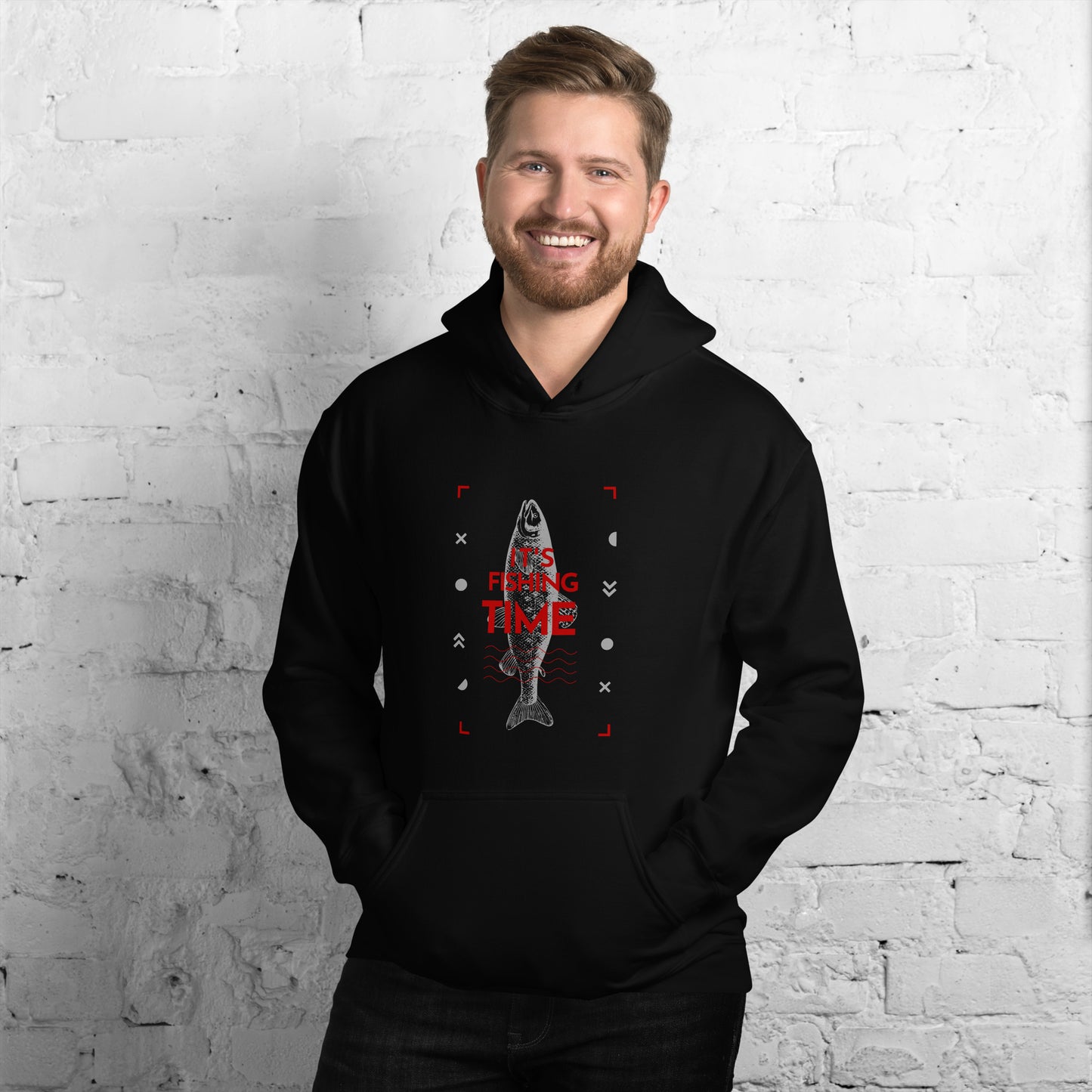 It's fishing time Unisex Hoodie - HobbyMeFree