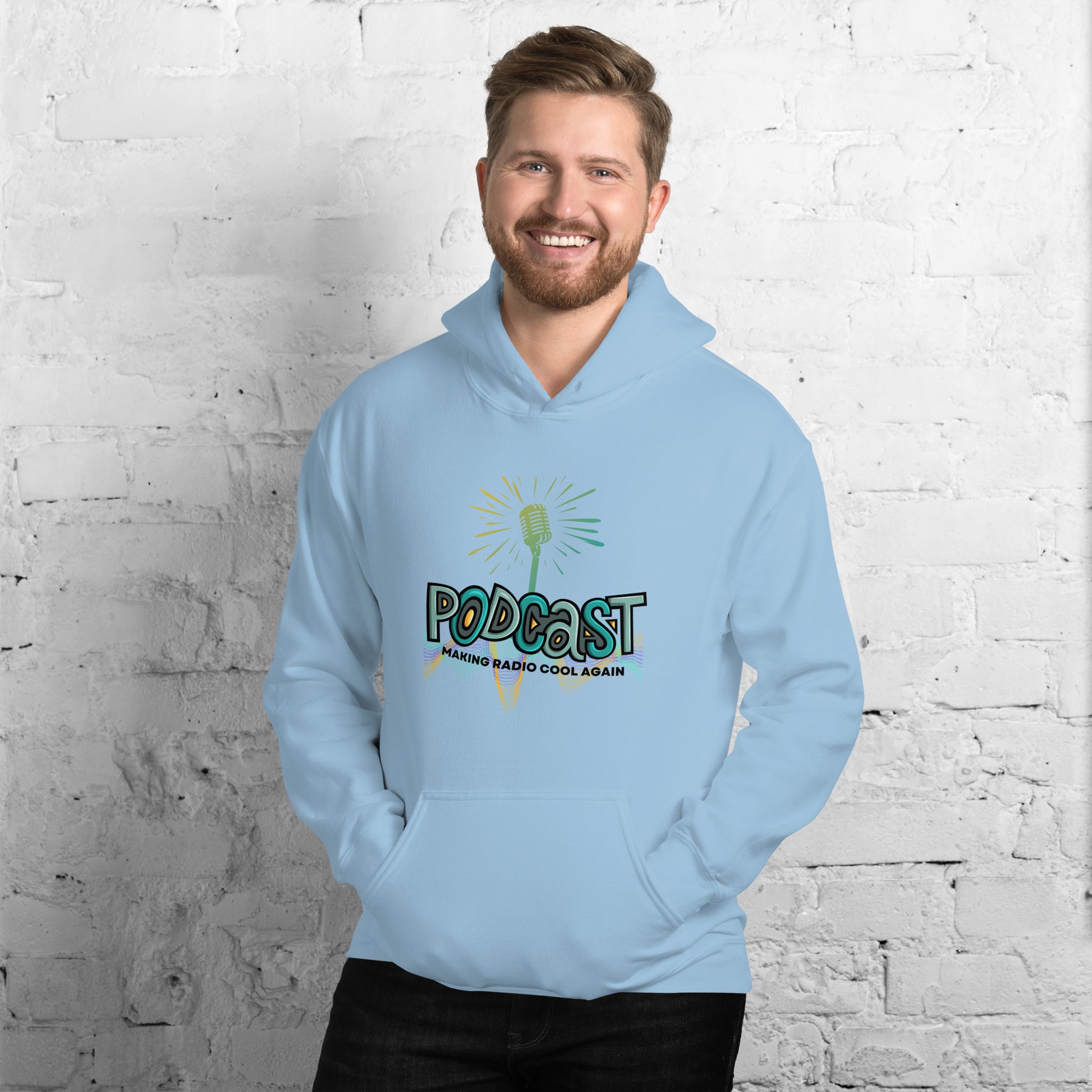 Podcast Making radio Cool Again Unisex Hoodie - HobbyMeFree