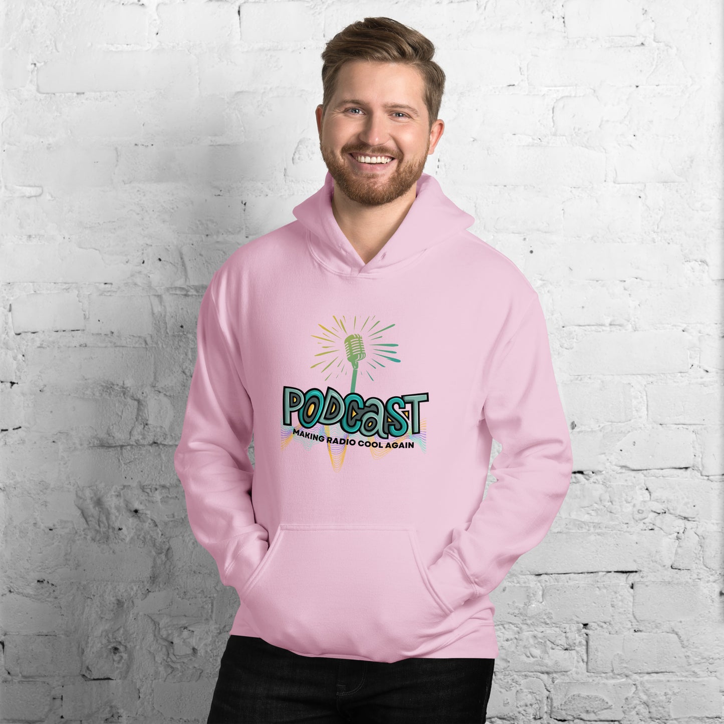 Podcast Making radio Cool Again Unisex Hoodie - HobbyMeFree