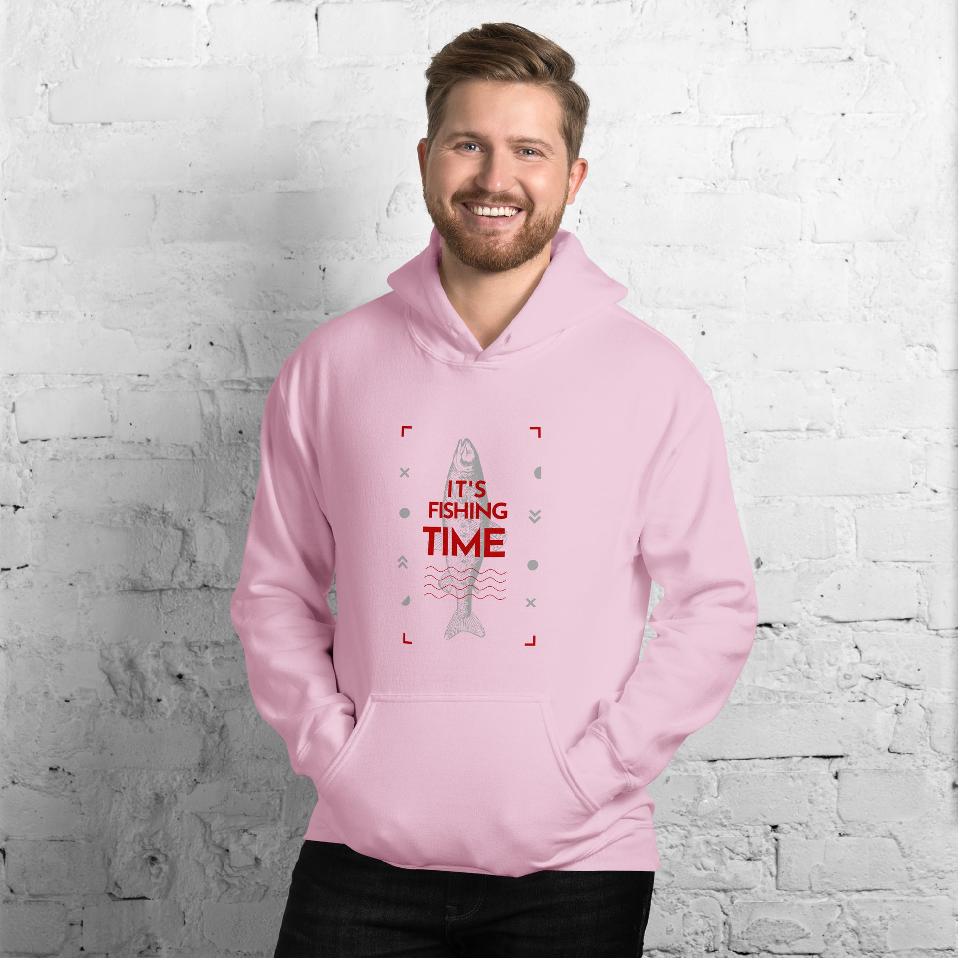 It's fishing time Unisex Hoodie - HobbyMeFree