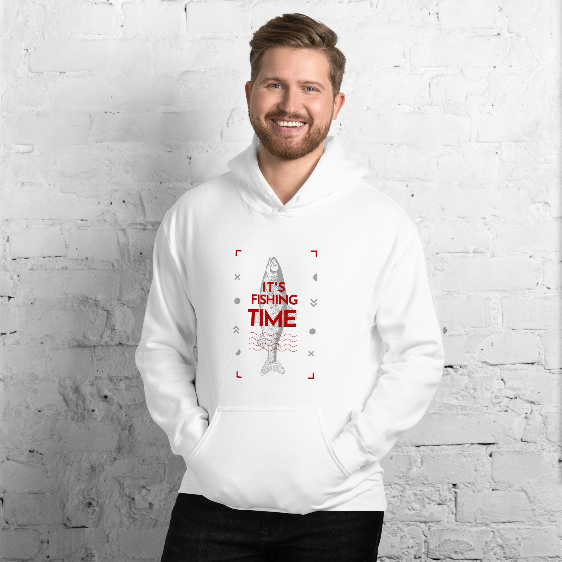 It's fishing time Unisex Hoodie - HobbyMeFree