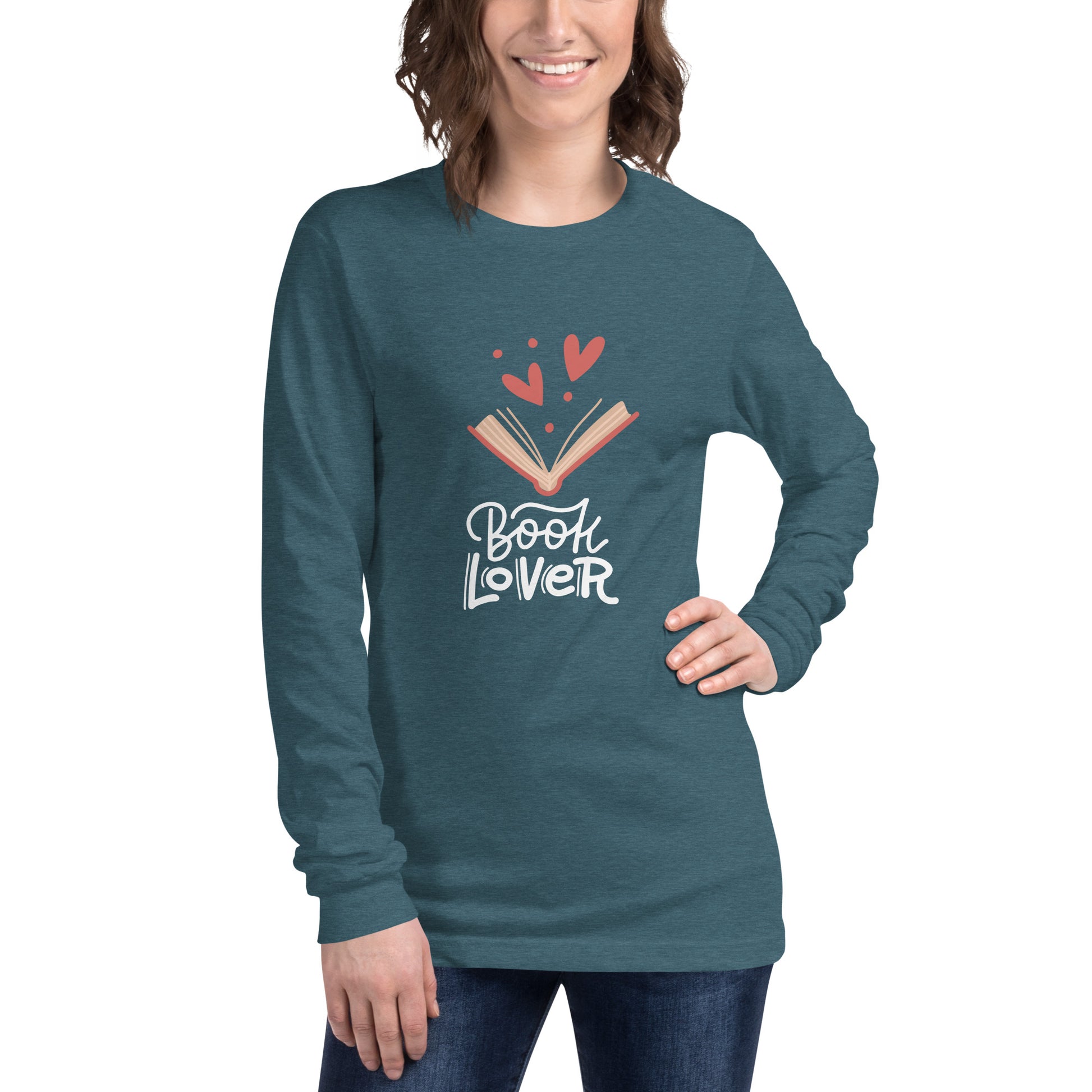 Book Lover - Unisex Long Sleeve Tee - HobbyMeFree