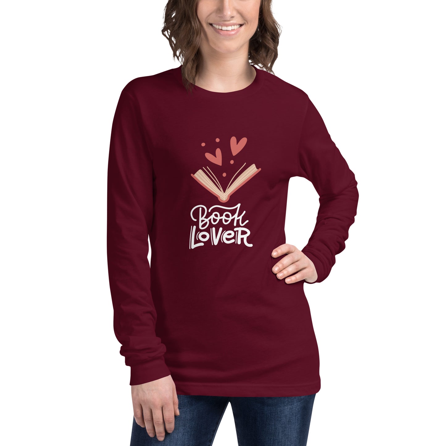 Book Lover - Unisex Long Sleeve Tee - HobbyMeFree