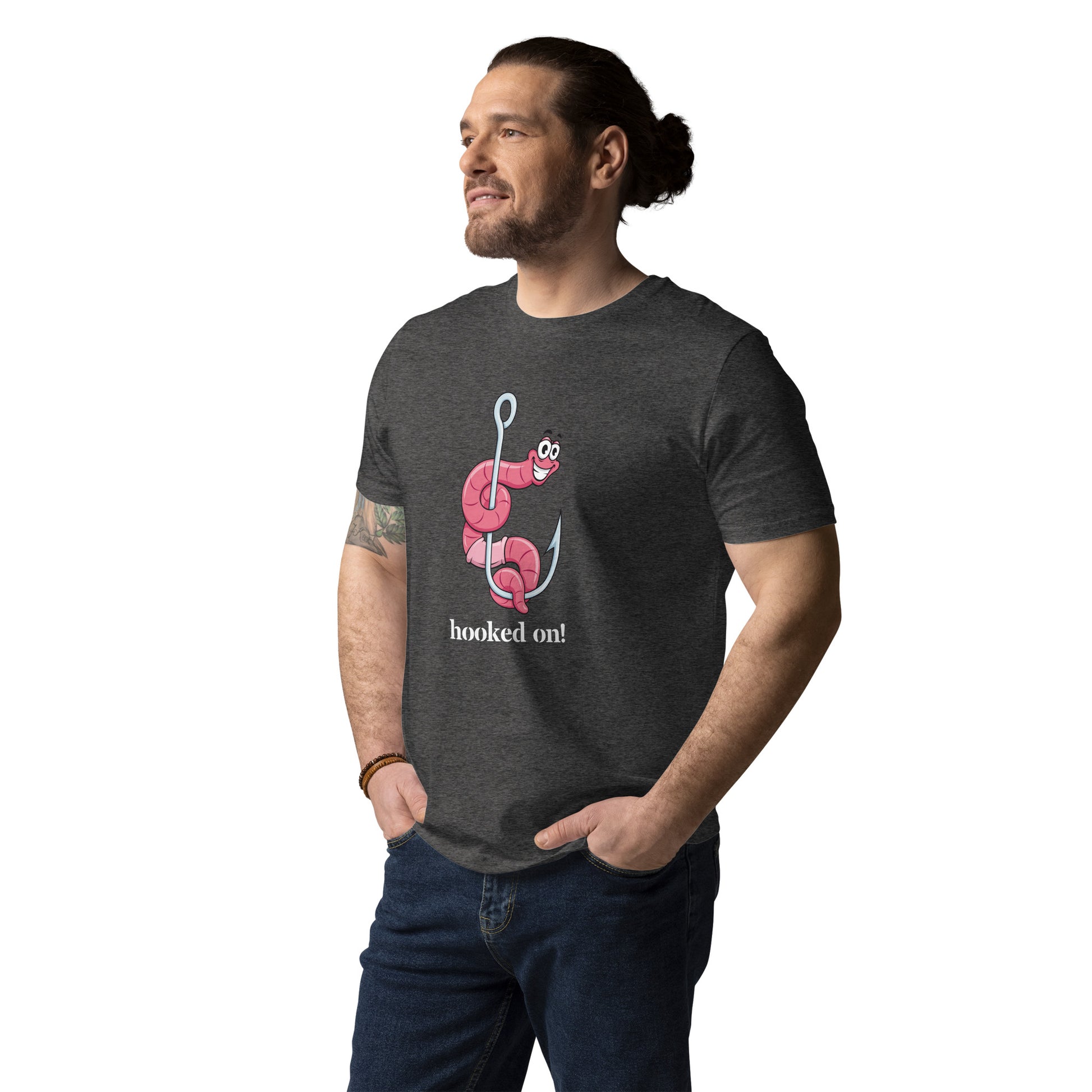 Hooked On! Unisex organic cotton t-shirt - HobbyMeFree