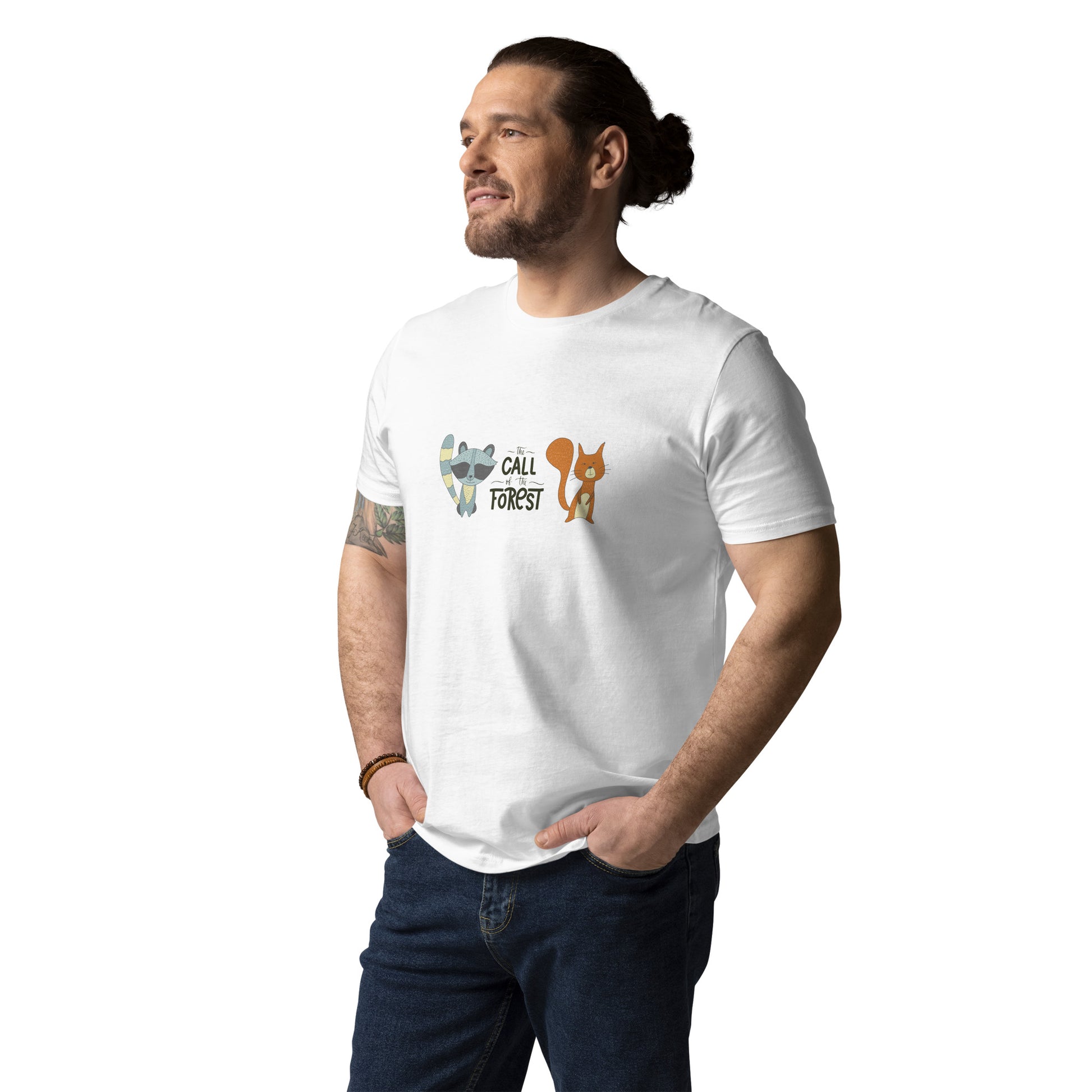 The Call of the Forest - Unisex organic cotton T-shirt - HobbyMeFree