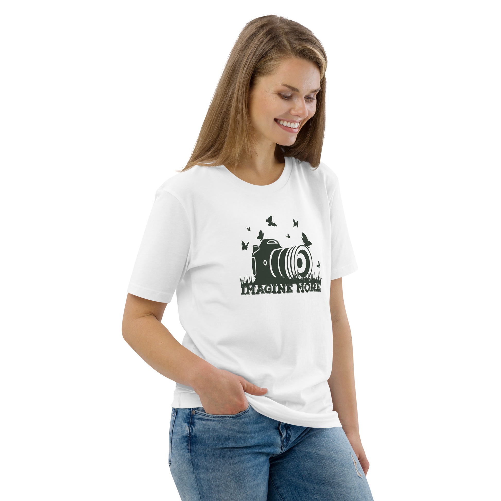 Imagine More Unisex organic cotton t-shirt - HobbyMeFree