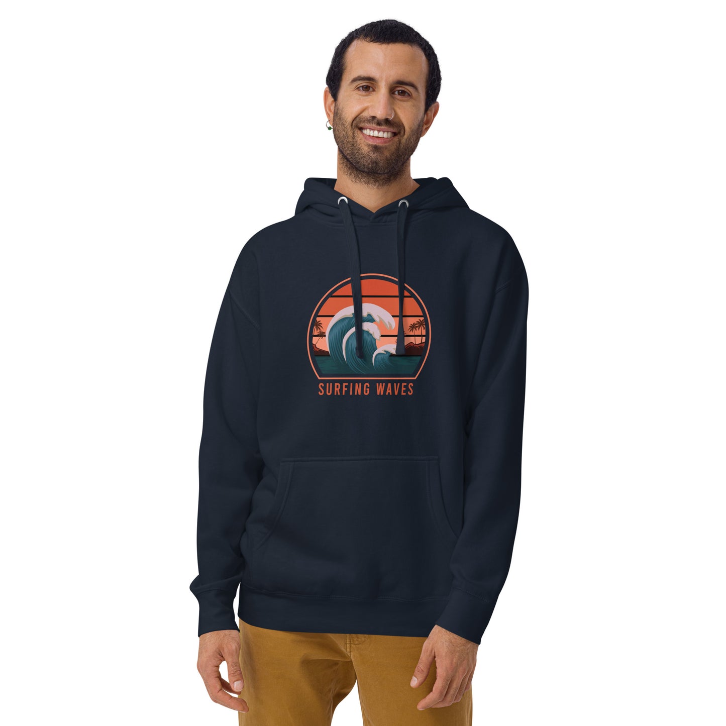 Surfer Waves - Unisex Hoodie - HobbyMeFree